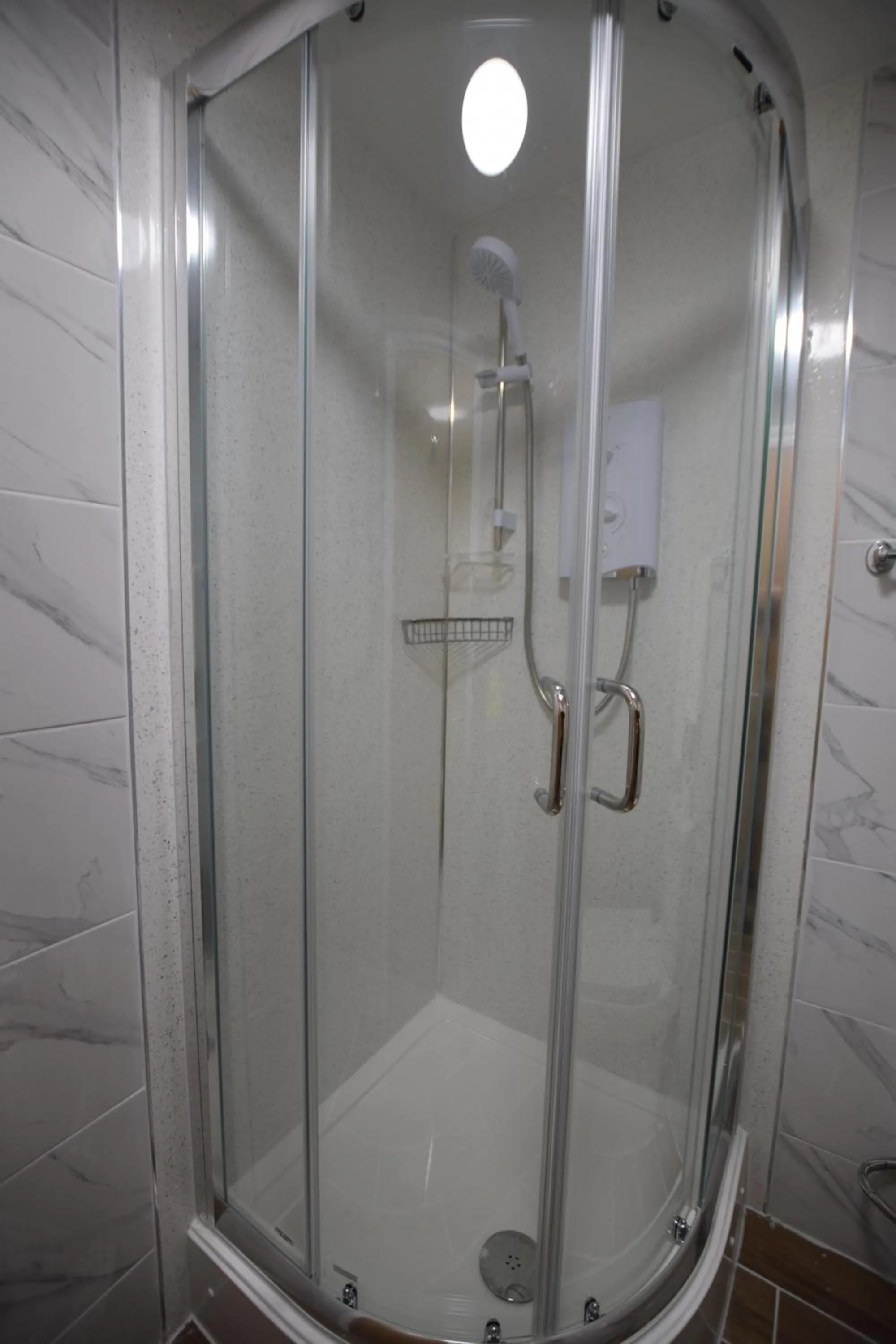 Shower in PremierLux Serviced Apartments