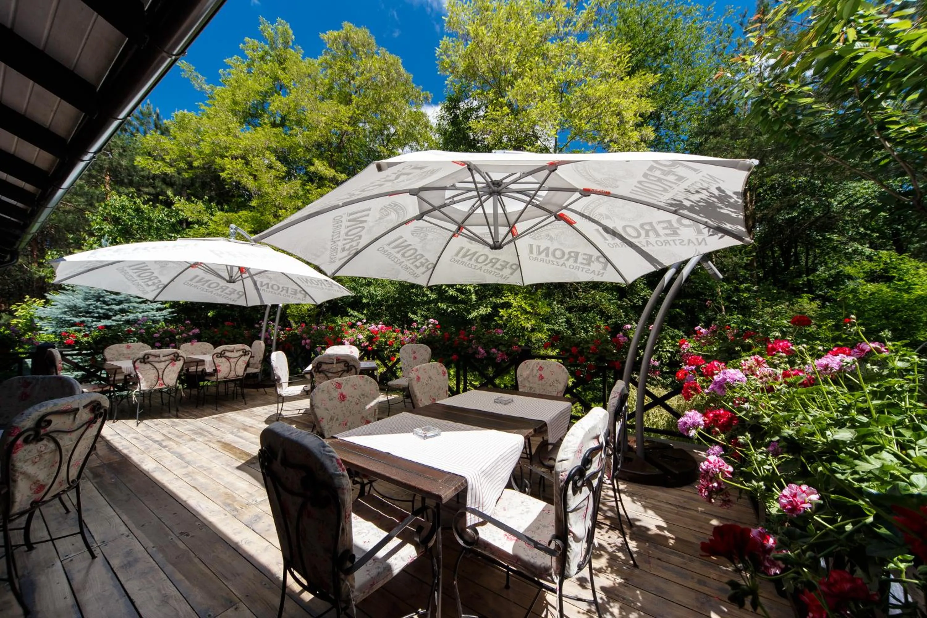 Patio in Hotel Helen