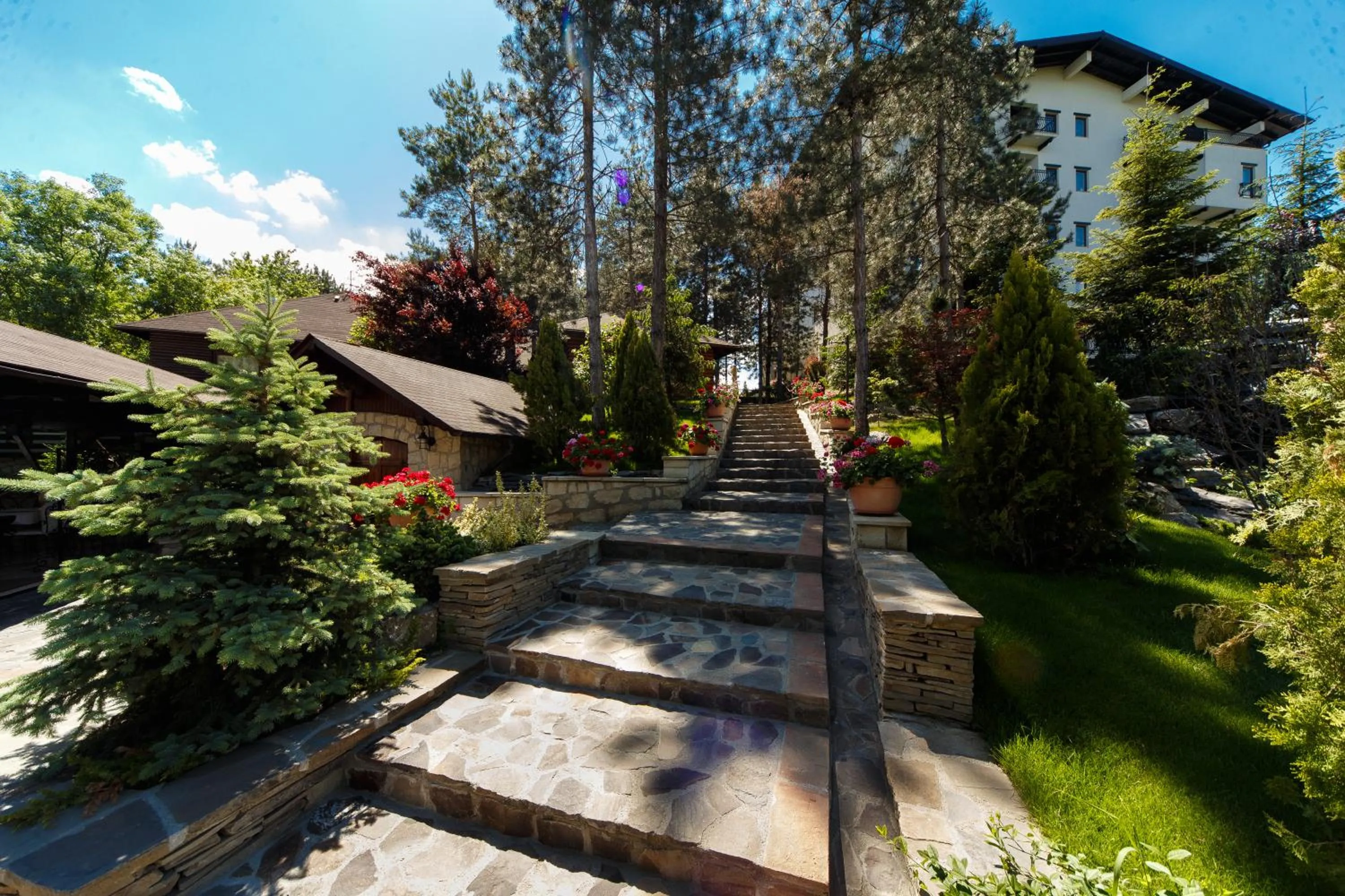 Property building in Hotel Helen