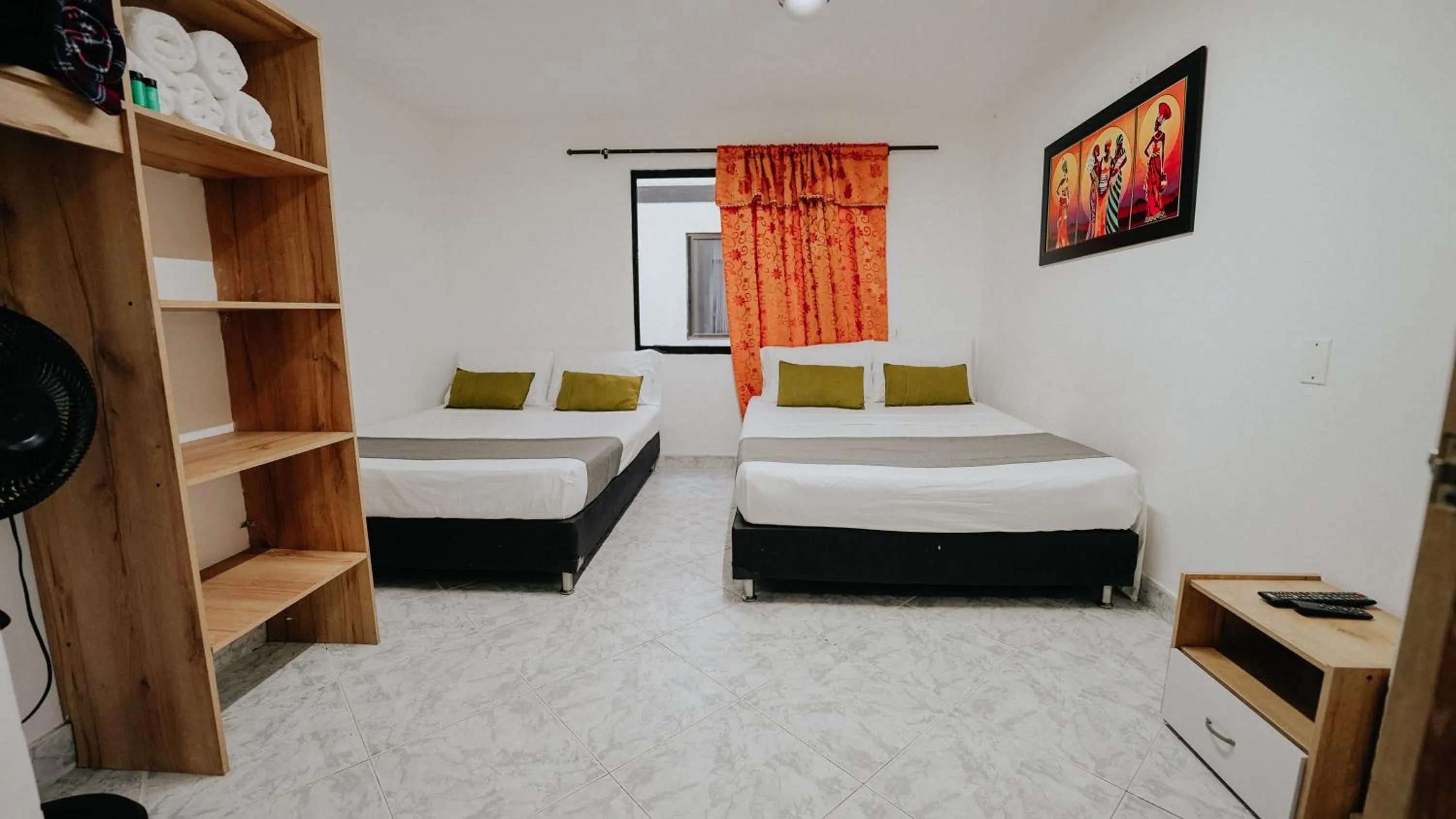 Bed in Hotel Balcones del Estadio