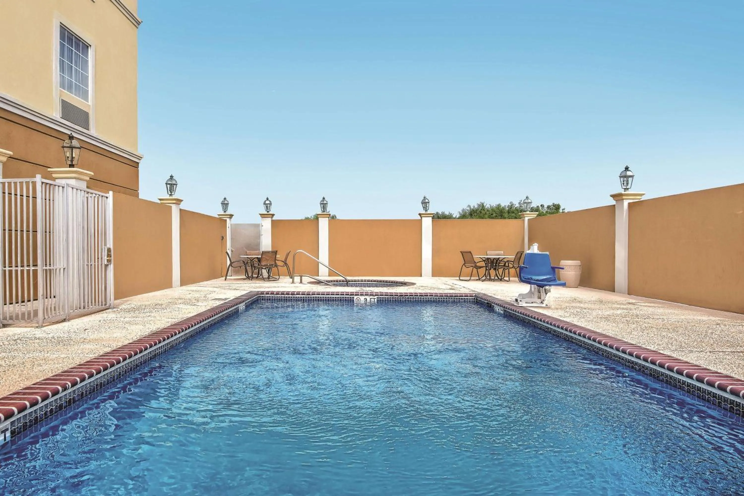 On site in La Quinta Inn & Suites by Wyndham Mercedes Outlet Mall