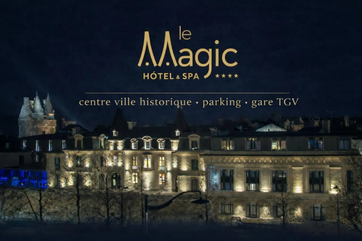 Property building in Le Magic Hôtel & Spa
