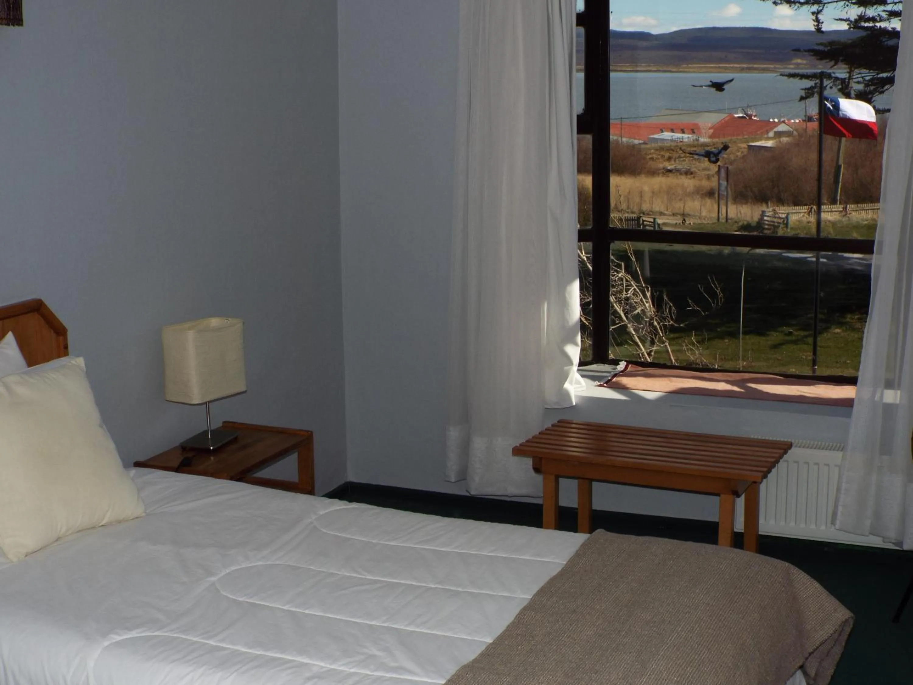 Bed in Hotel HD Natales