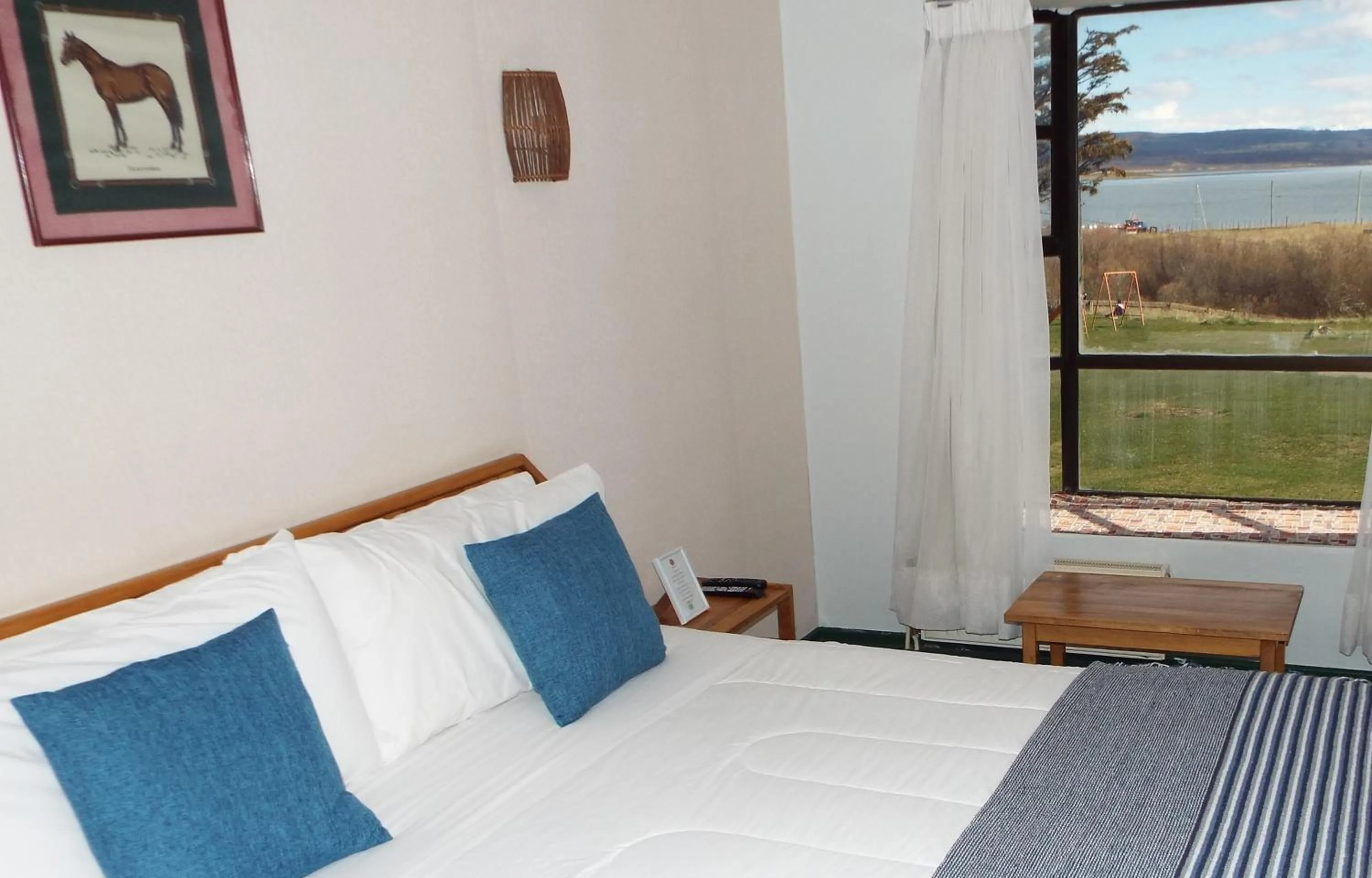 Bed in Hotel HD Natales