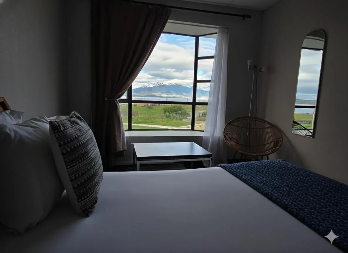 Bed in Hotel HD Natales