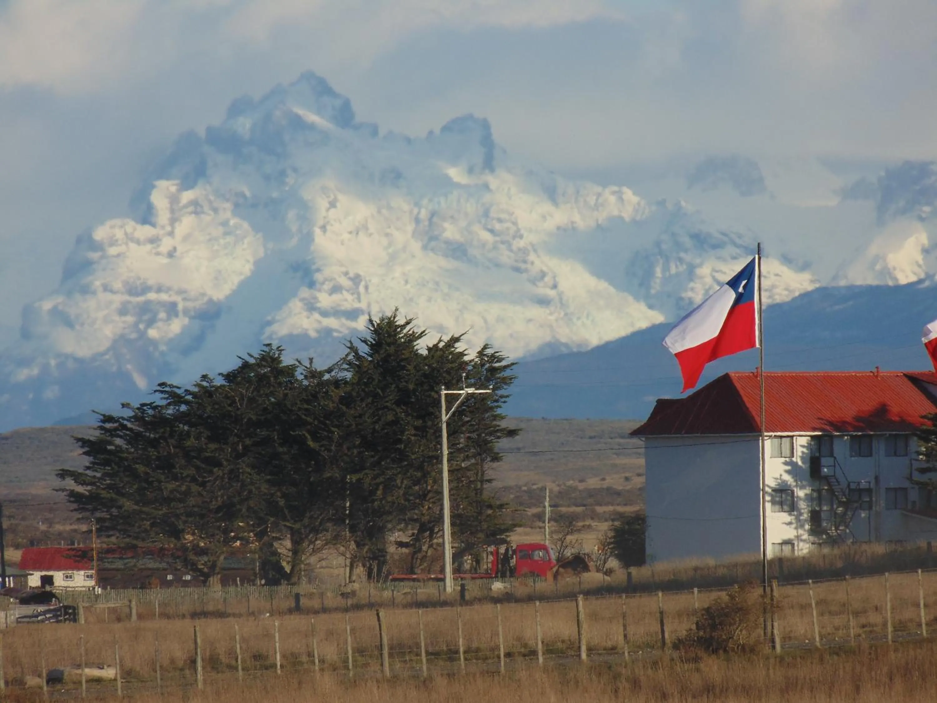 Mountain view in Hotel HD Natales