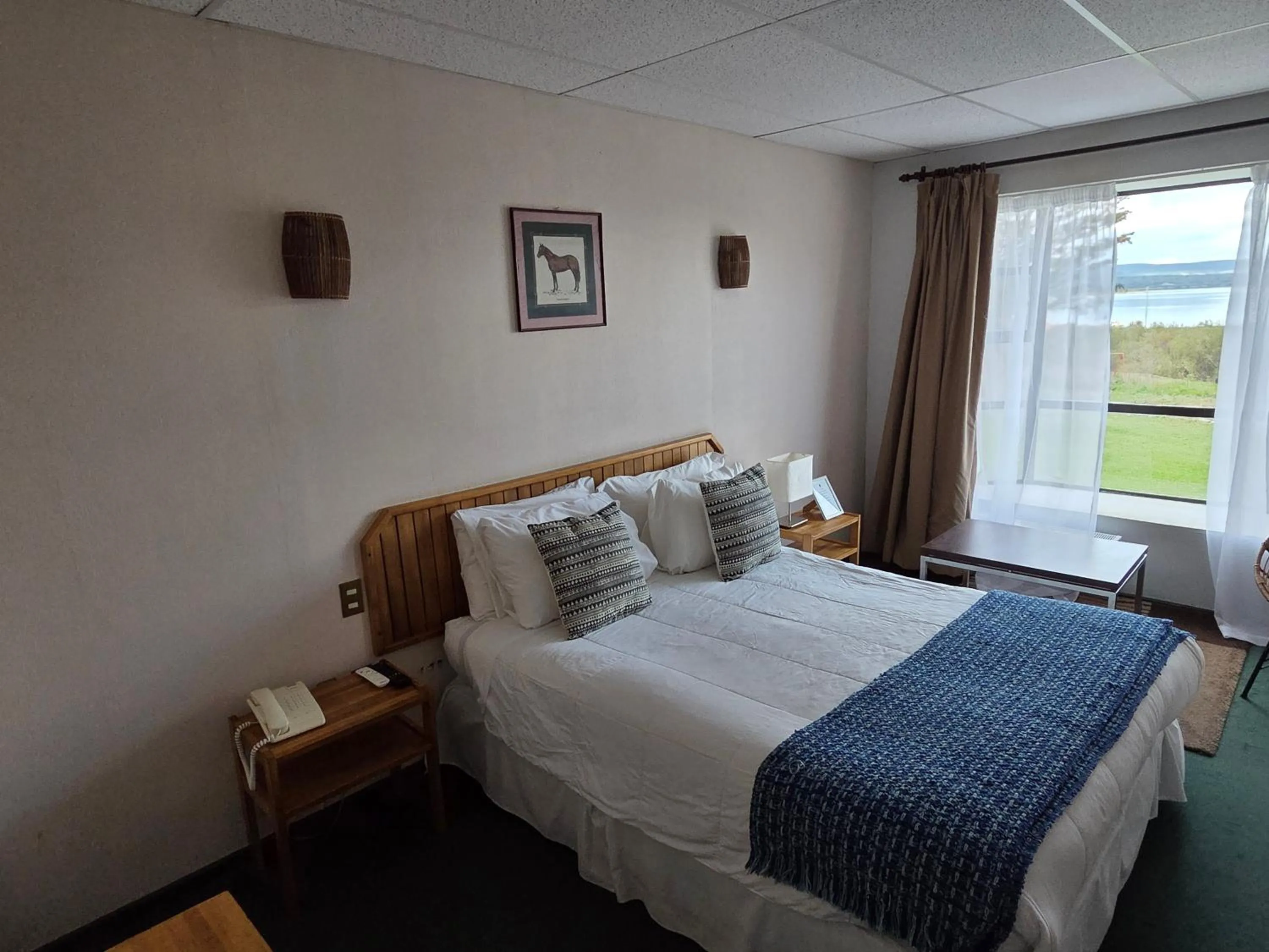 Bed in Hotel HD Natales