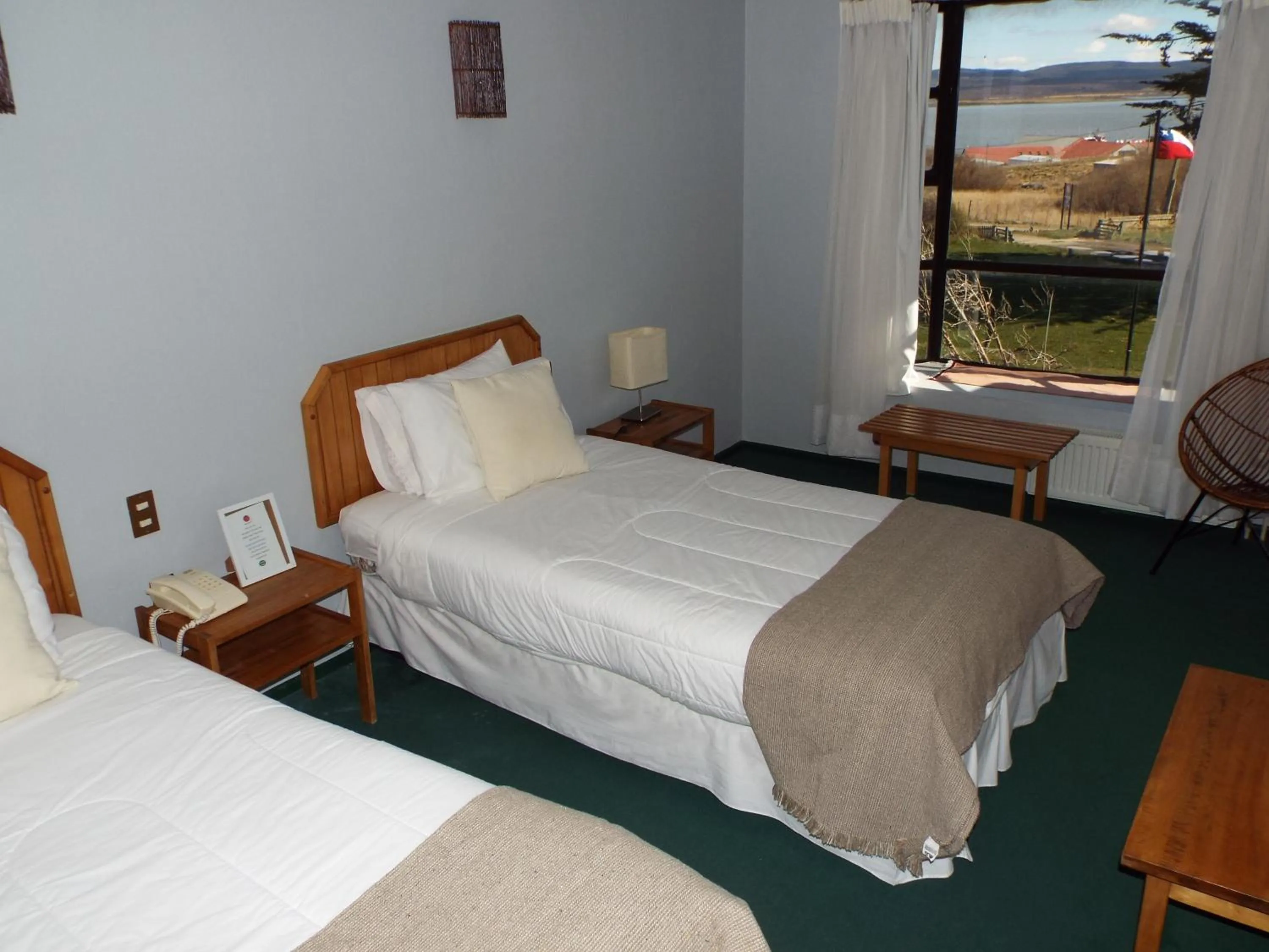 Bed in Hotel HD Natales