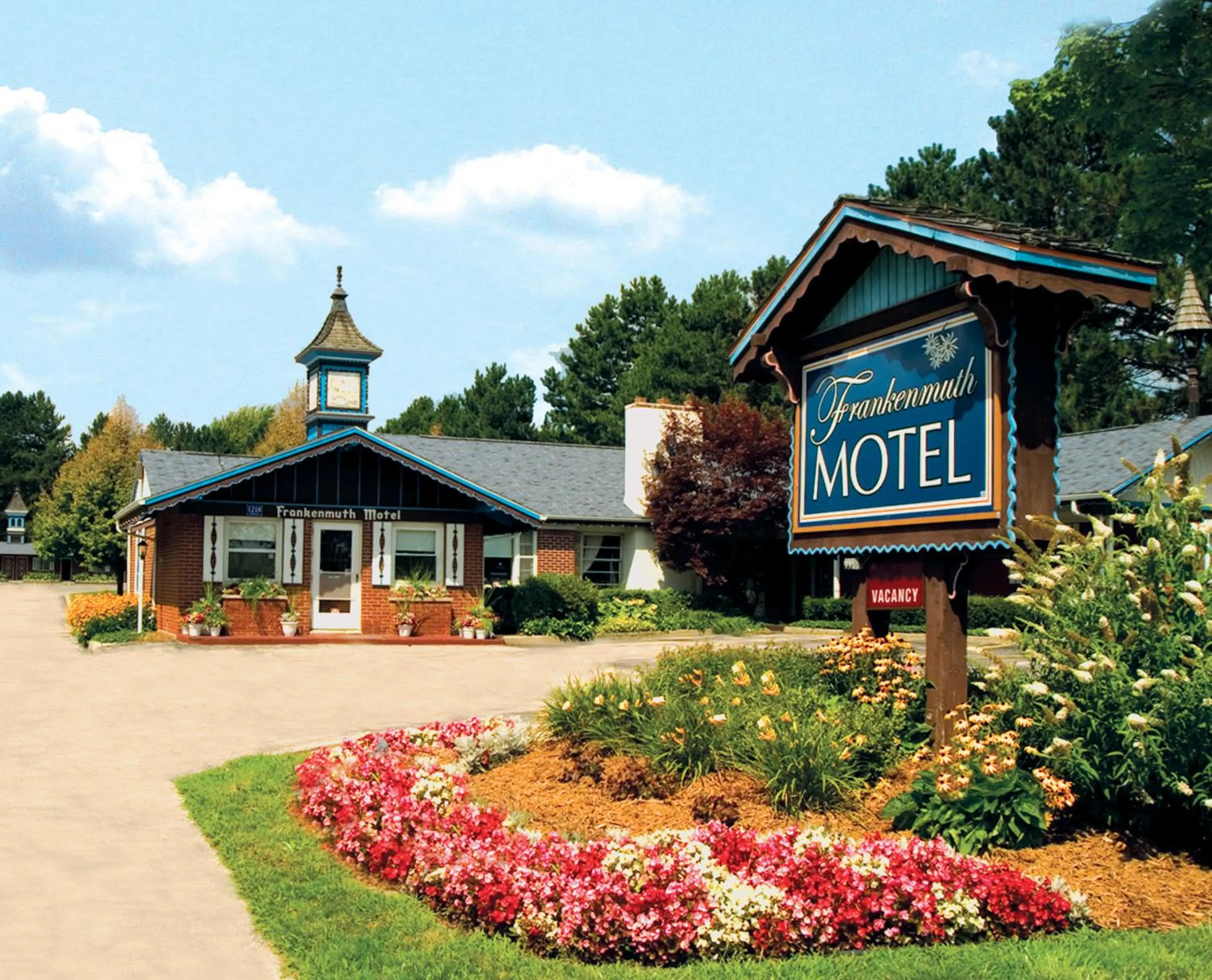 Facade/entrance in Frankenmuth Motel