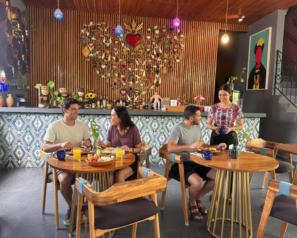 Restaurant/places to eat in Casa Chukum - Hotel Boutique