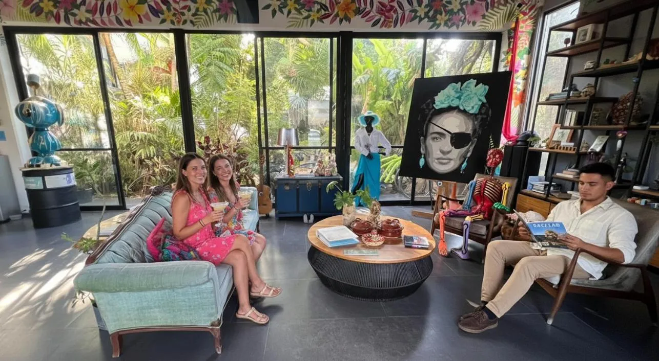 People in Casa Chukum - Hotel Boutique