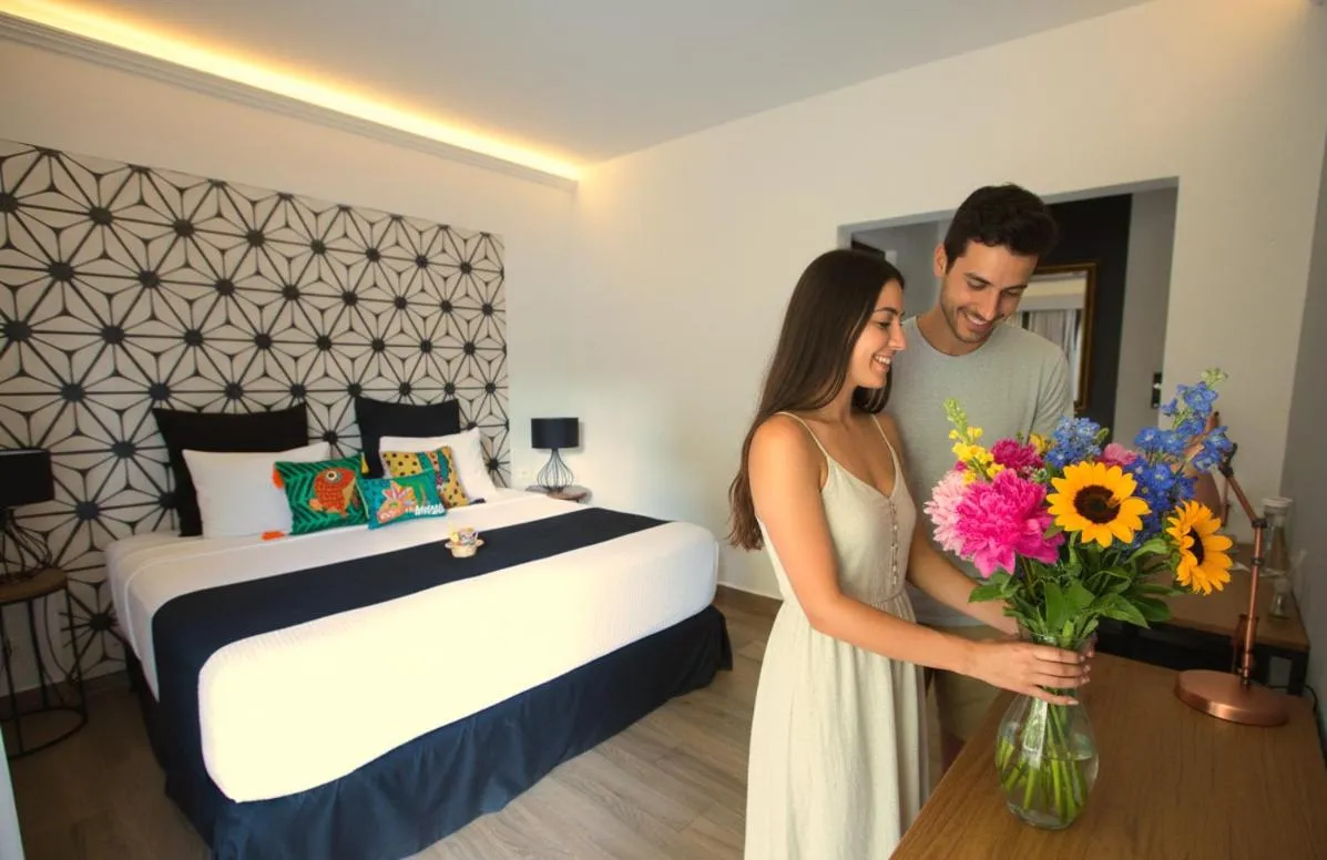 Photo of the whole room, Bed in Casa Chukum - Hotel Boutique