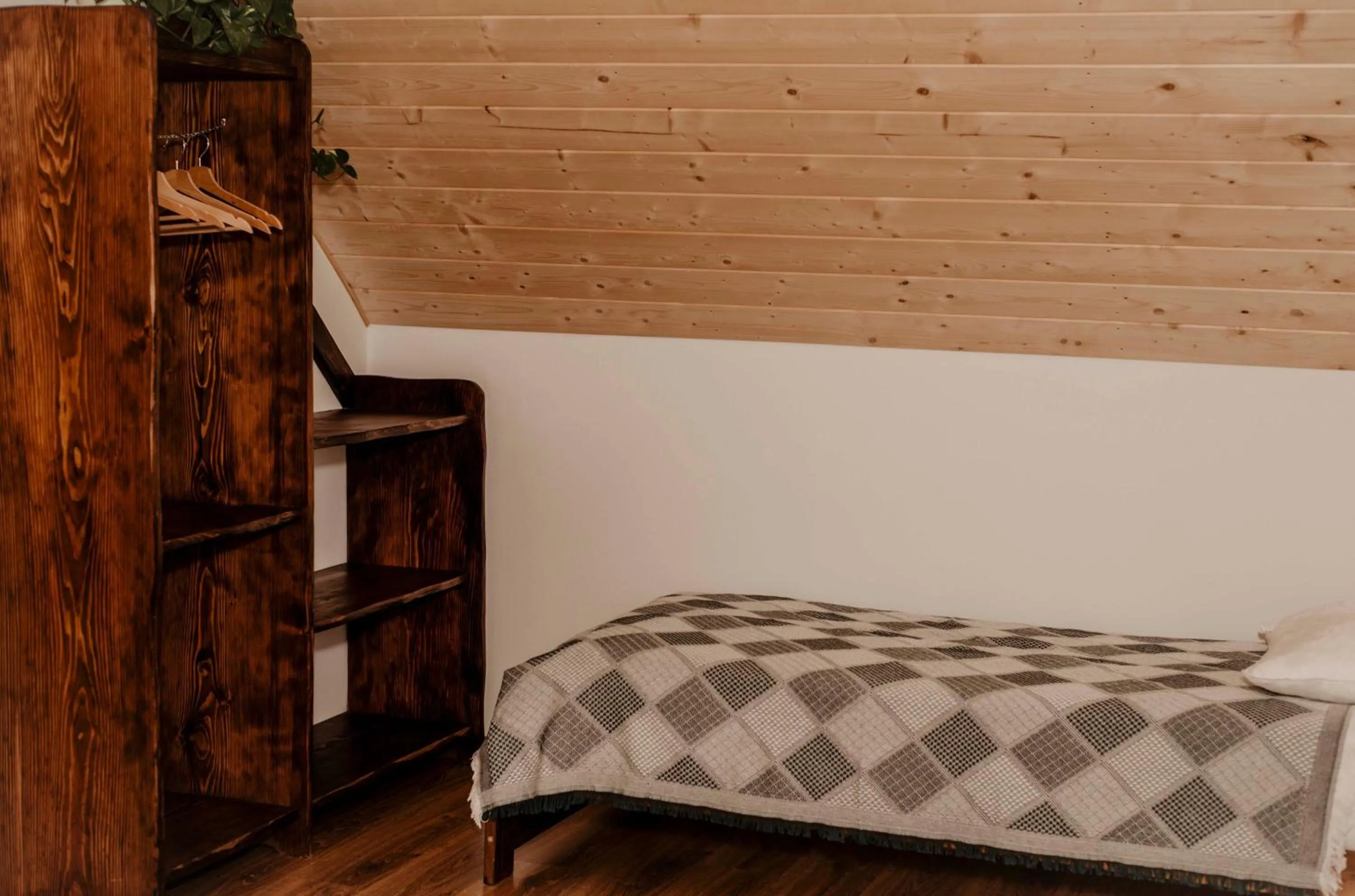 Bed in Domki Pod Wulkanem