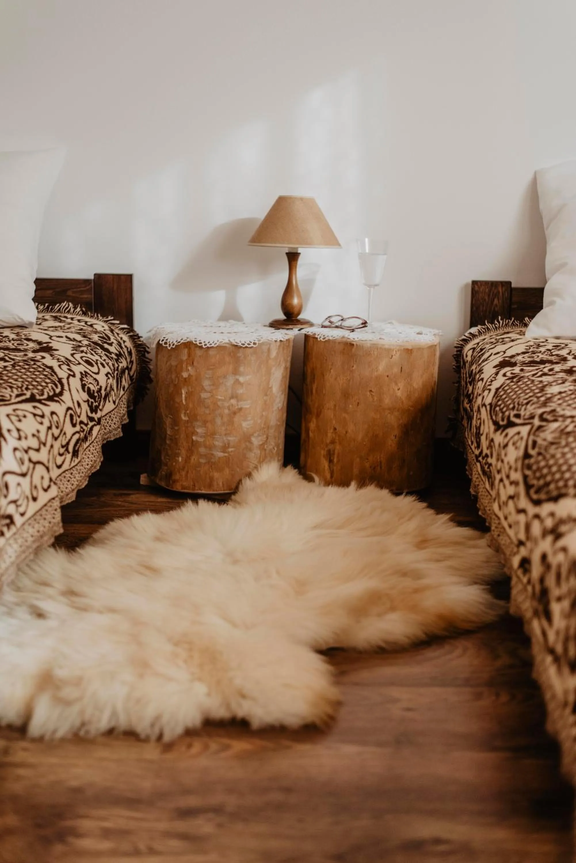 Bed in Domki Pod Wulkanem