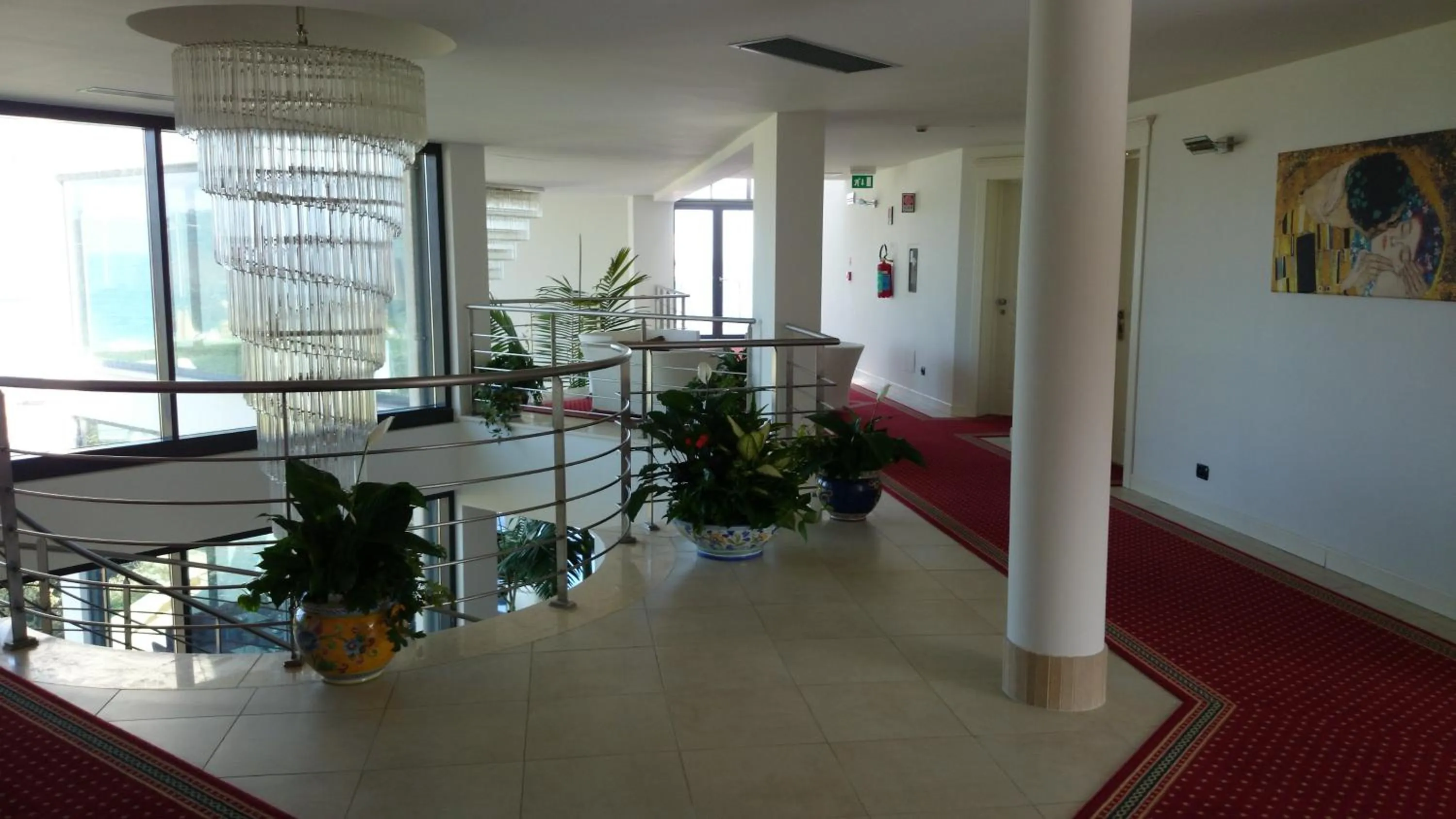 Decorative detail in Cefalù Sea Palace