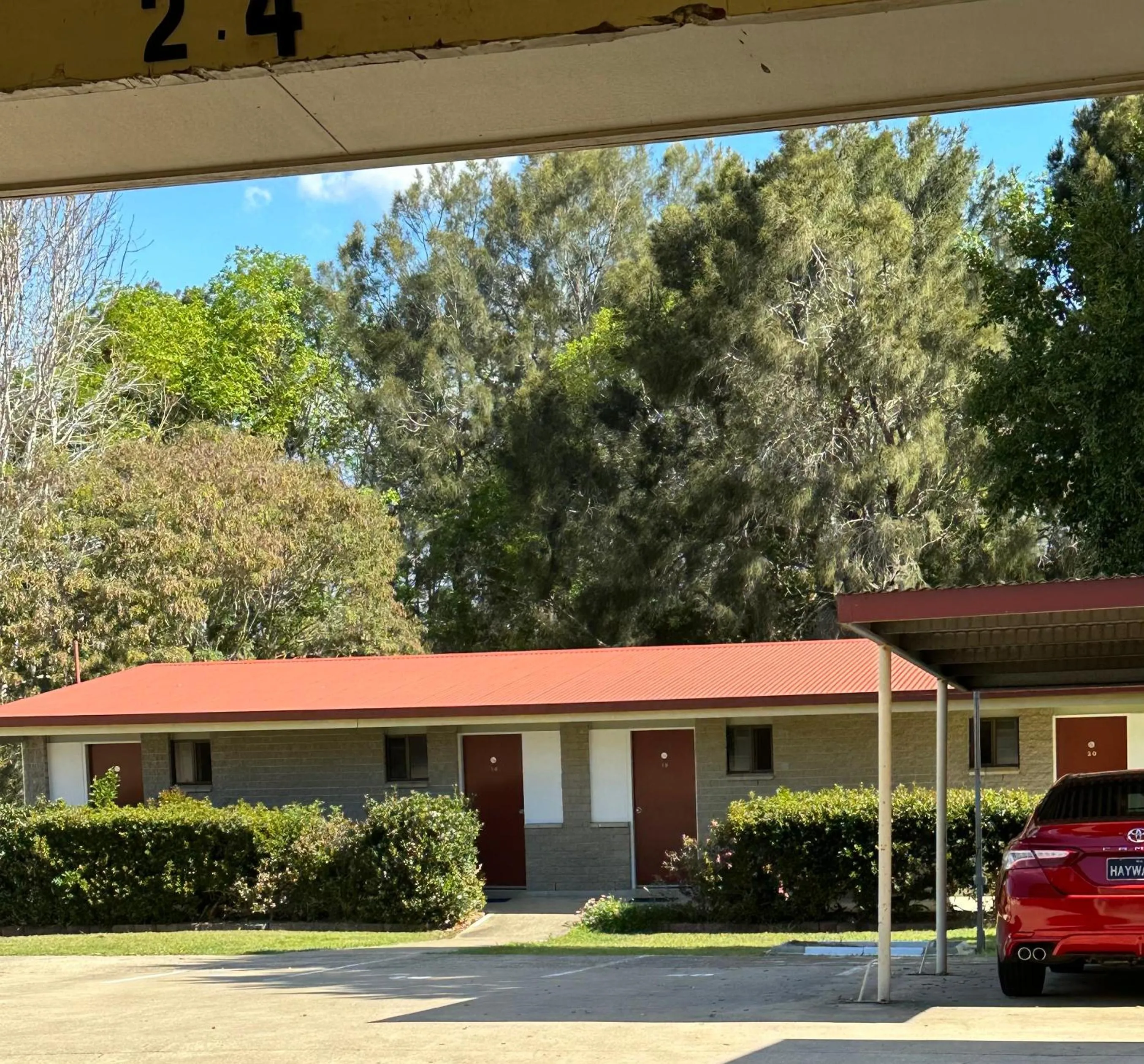 Garden in Murgon Motor Inn