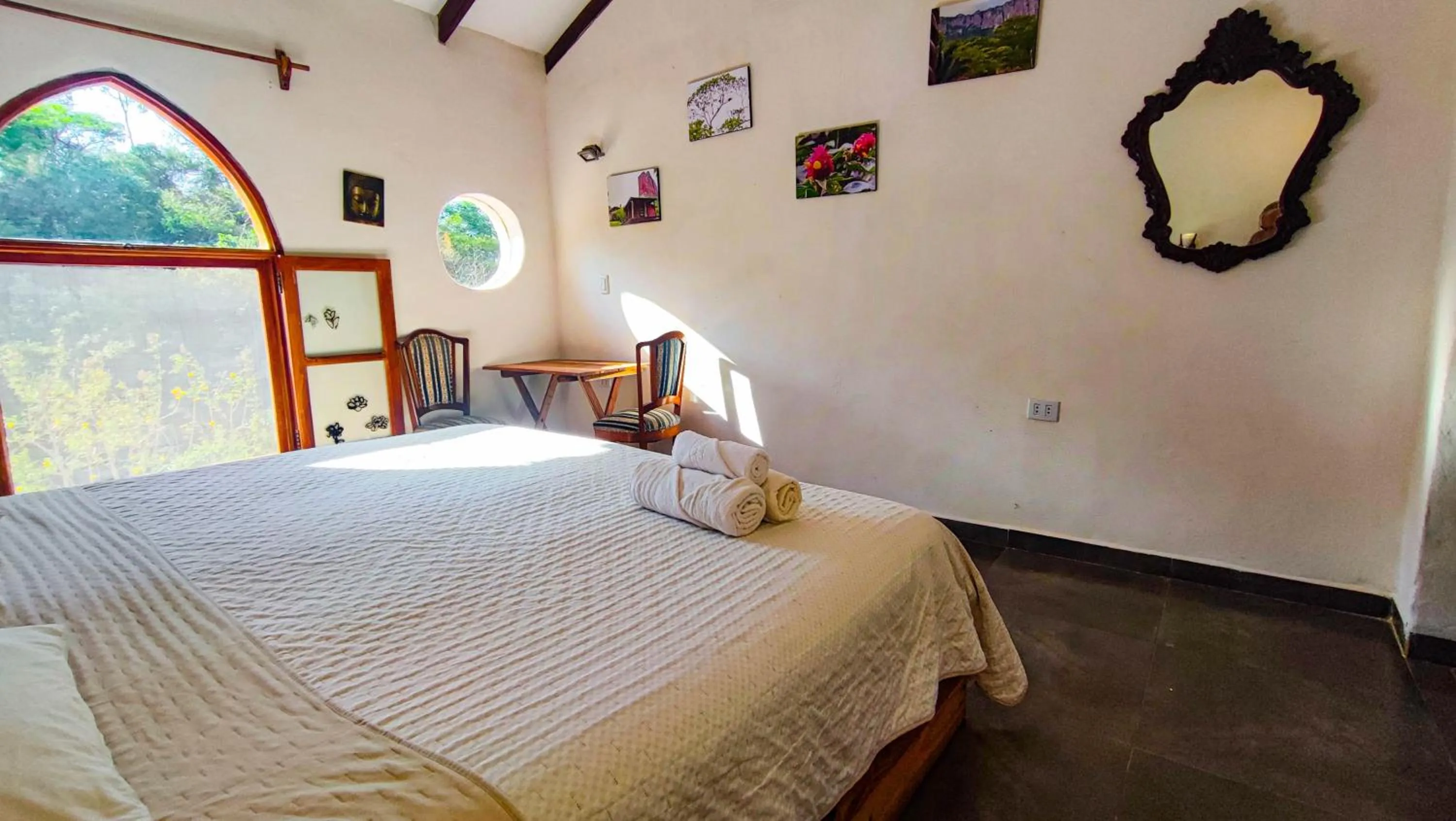 Bed in YVY CASA HOTEL