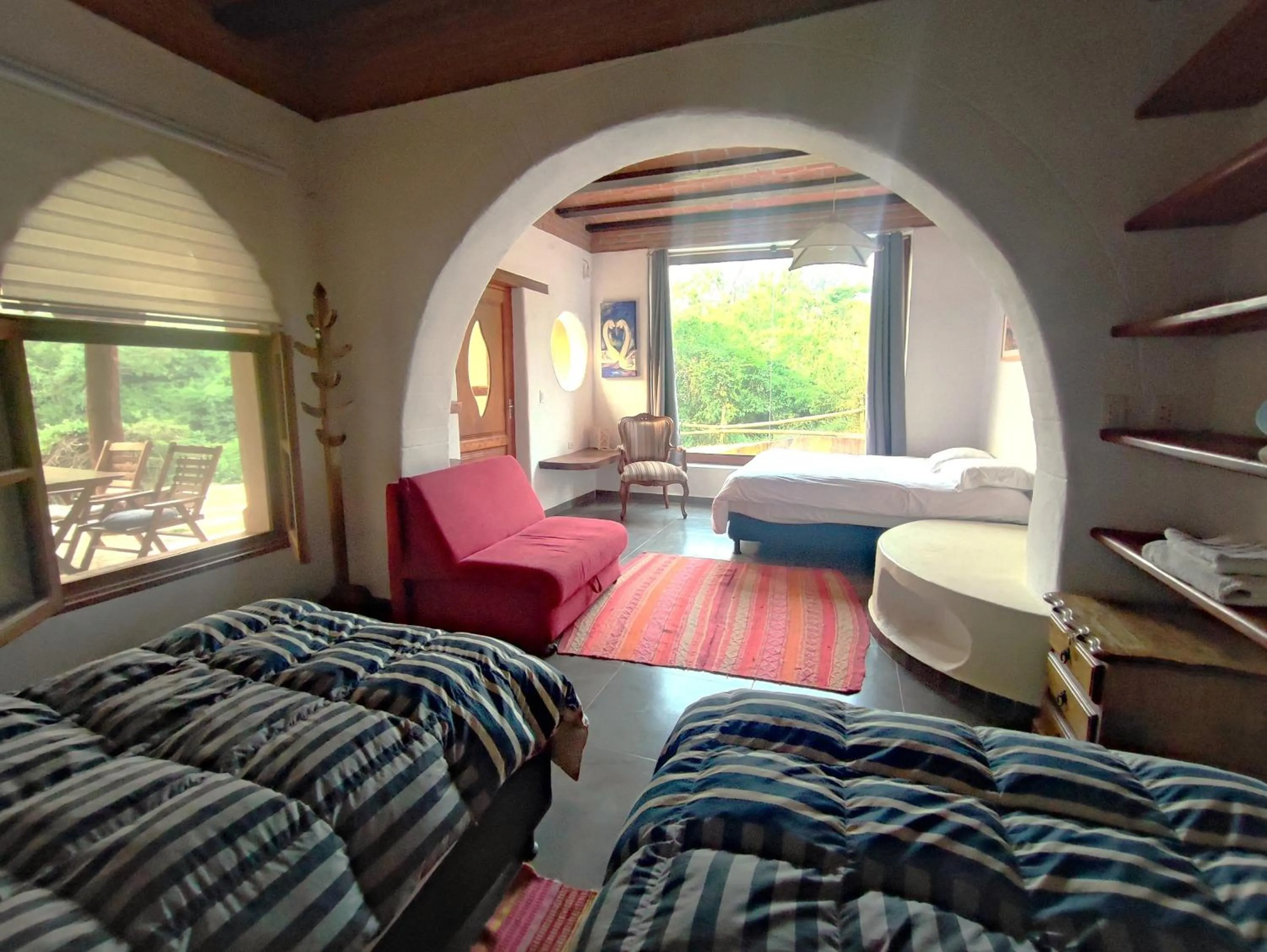 Bed in YVY CASA HOTEL