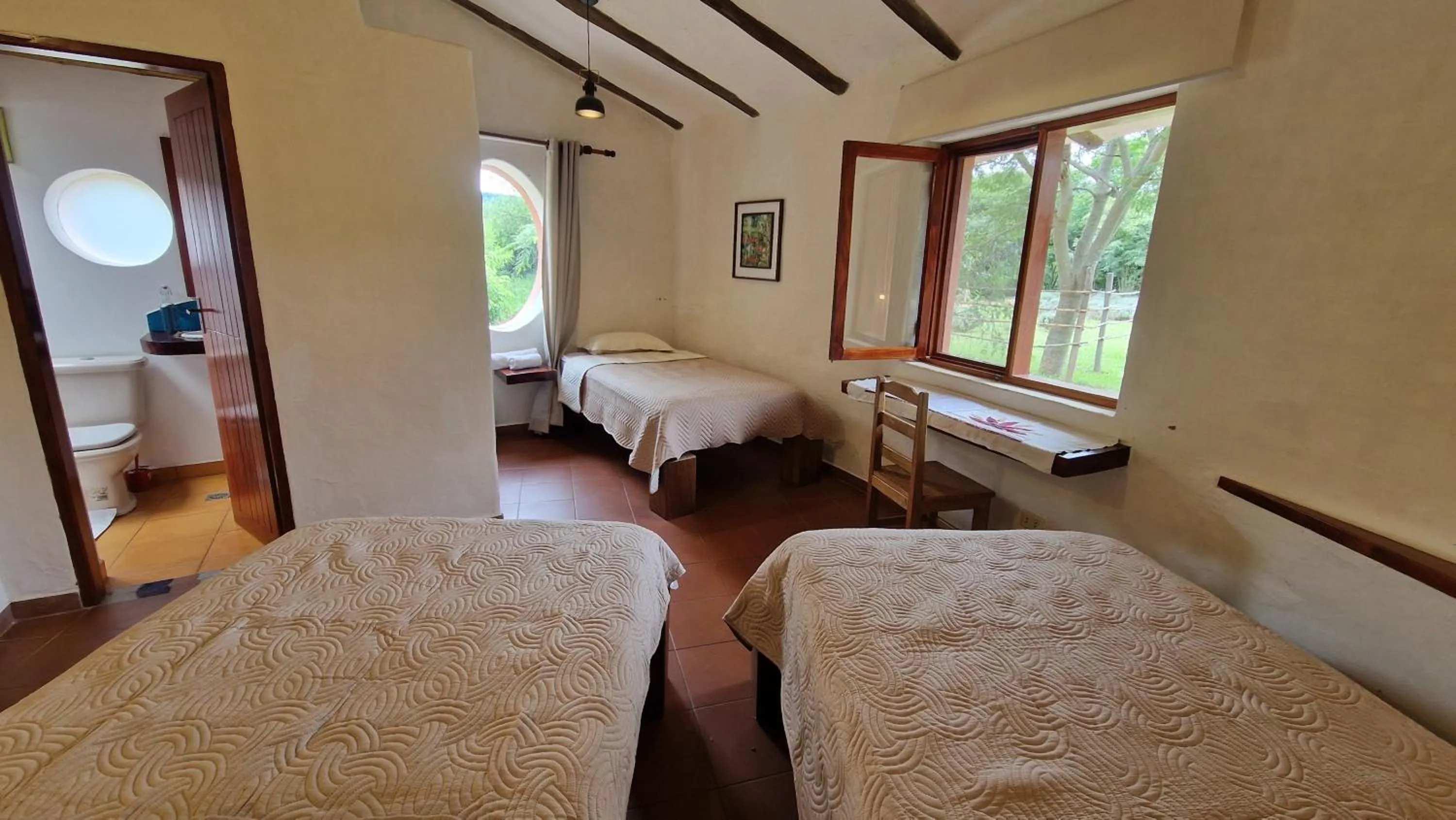 Bed in YVY CASA HOTEL