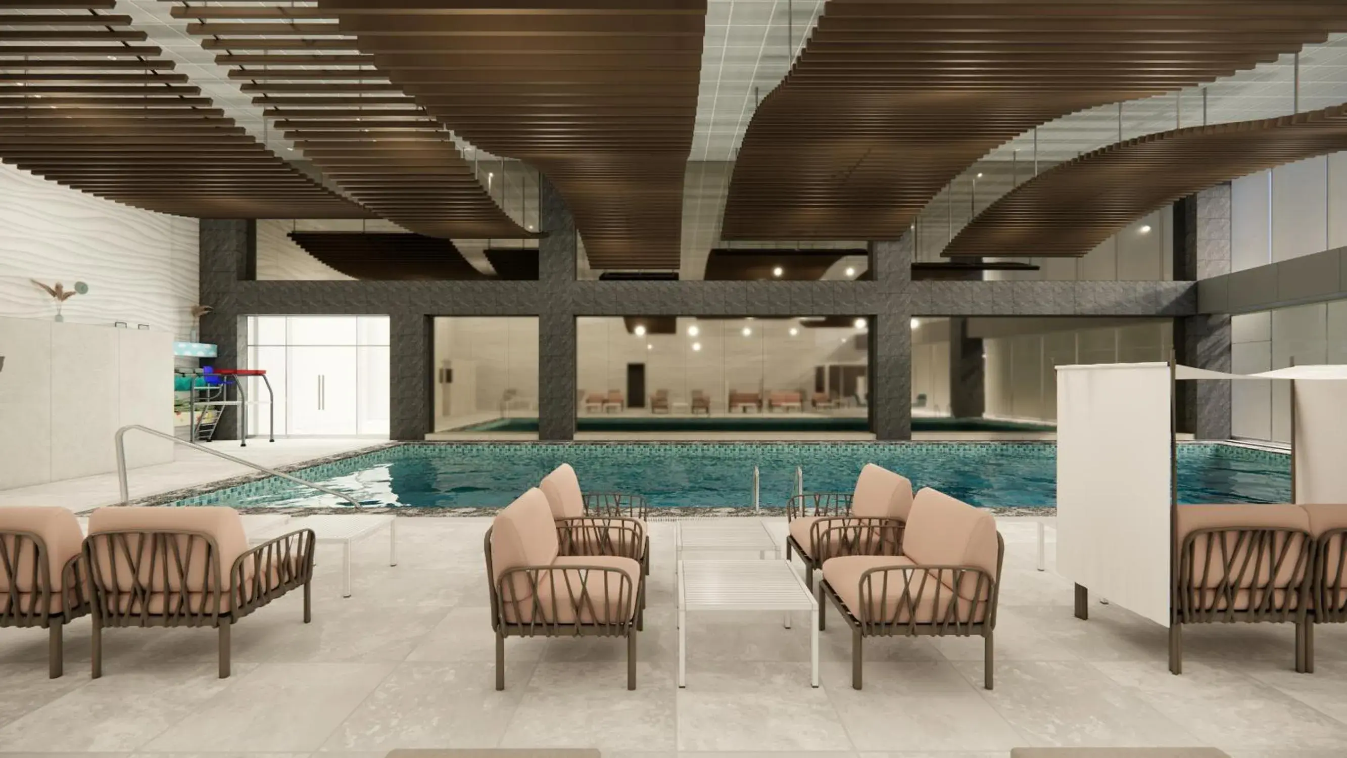 Club lounge access, Guest room, 2 Double, City view in Sheraton Grand Incheon Hotel Club lounge access, Guest room, 2 Double, City view in Sheraton Grand Incheon Hotel