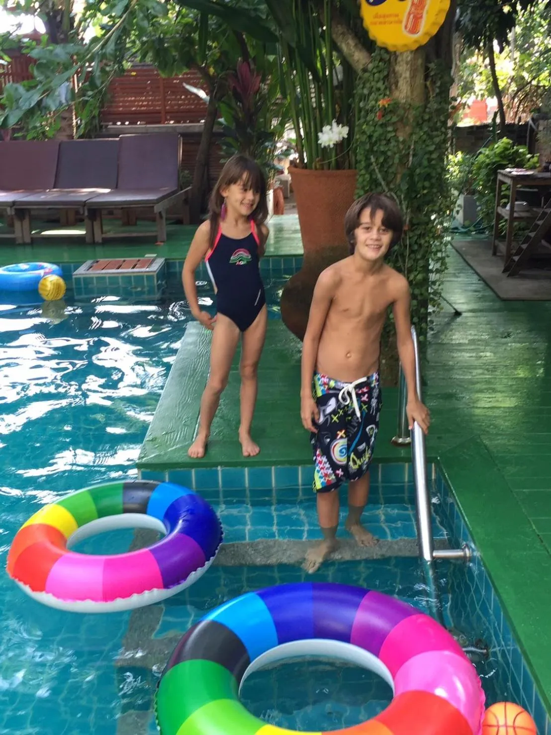 Pool view in De Wiang Kum Kam