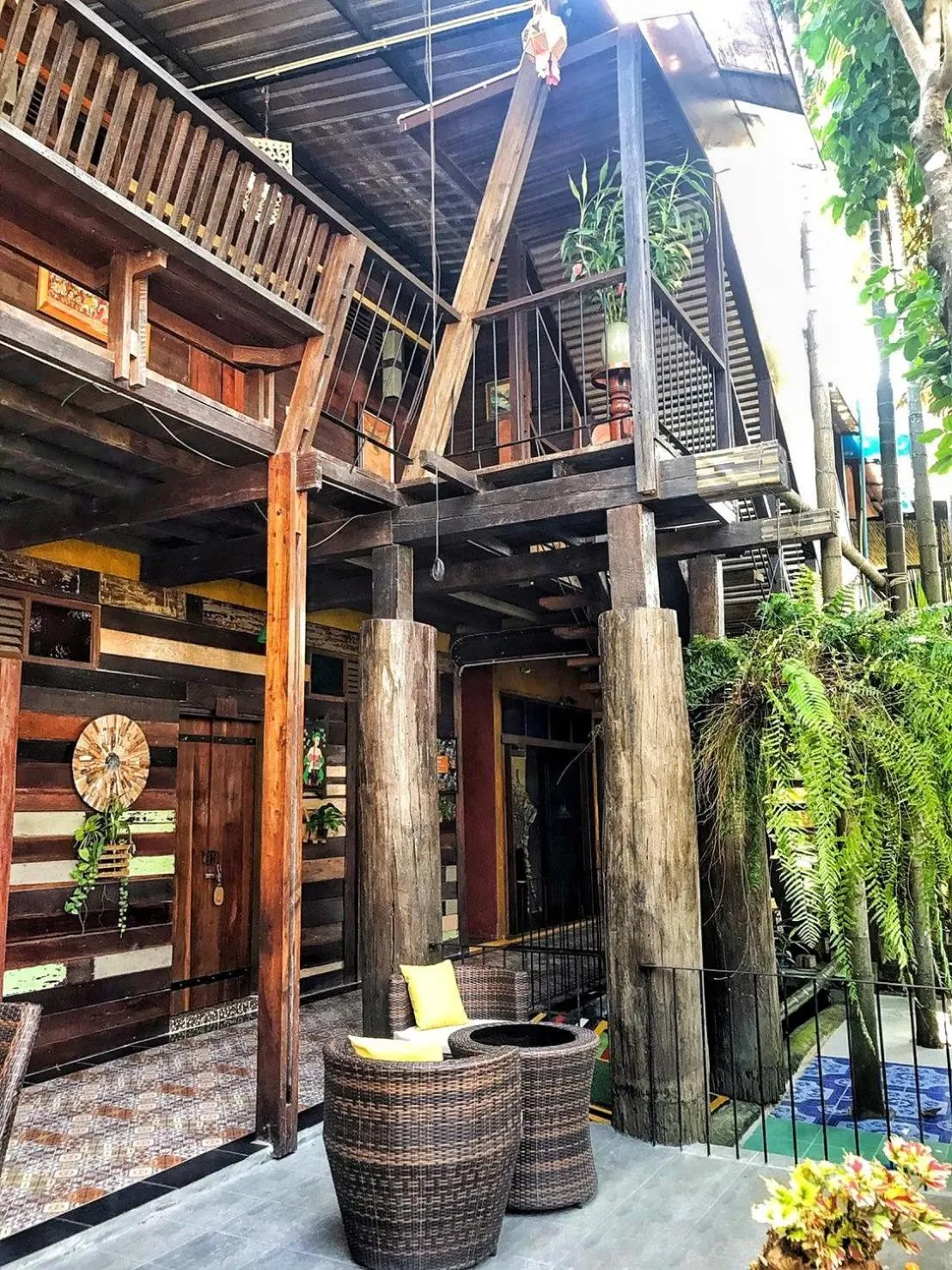 Patio in De Wiang Kum Kam