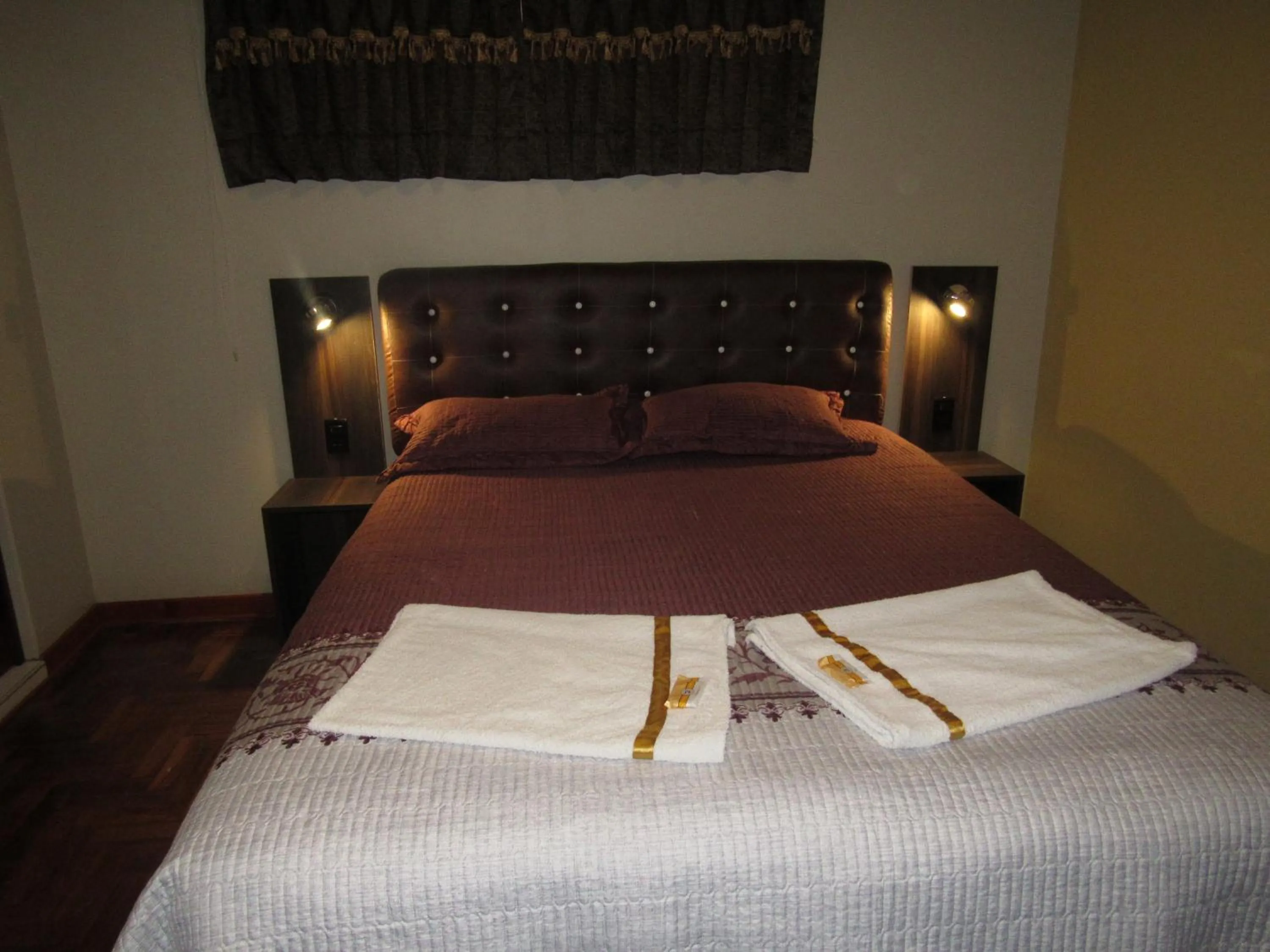 Bed in Hotel Sueños Dorados