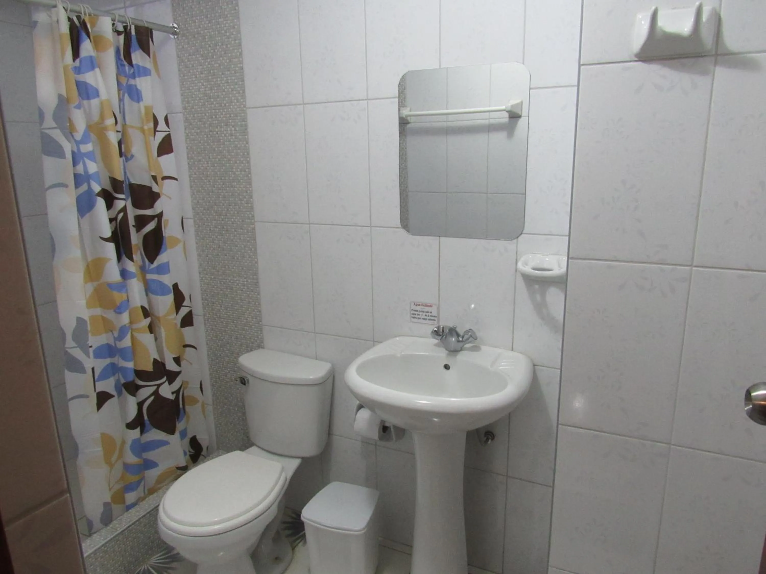 Toilet in Hotel Sueños Dorados