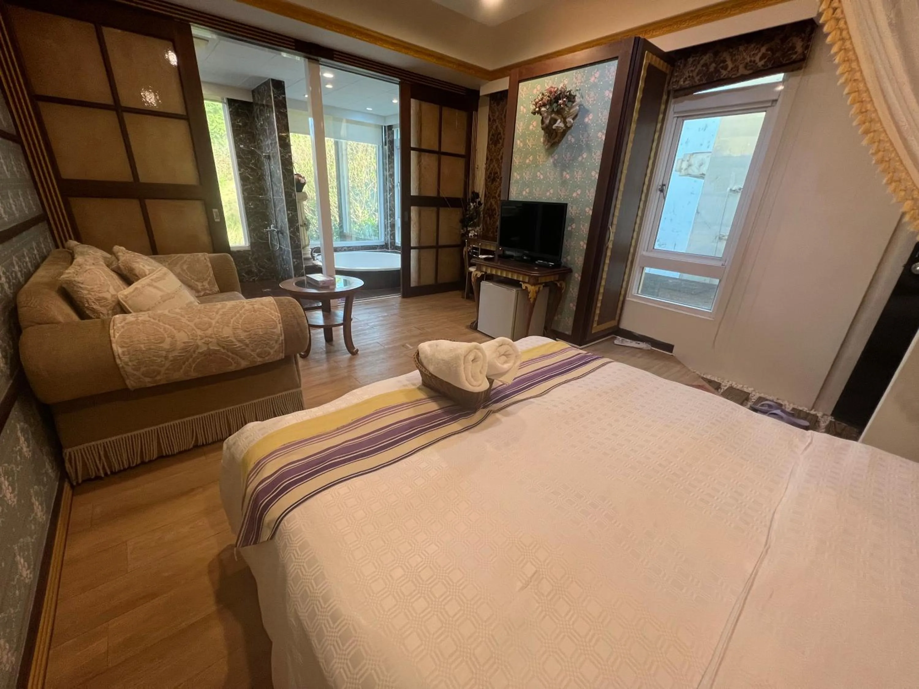 Bed in Ming Jun Homestay