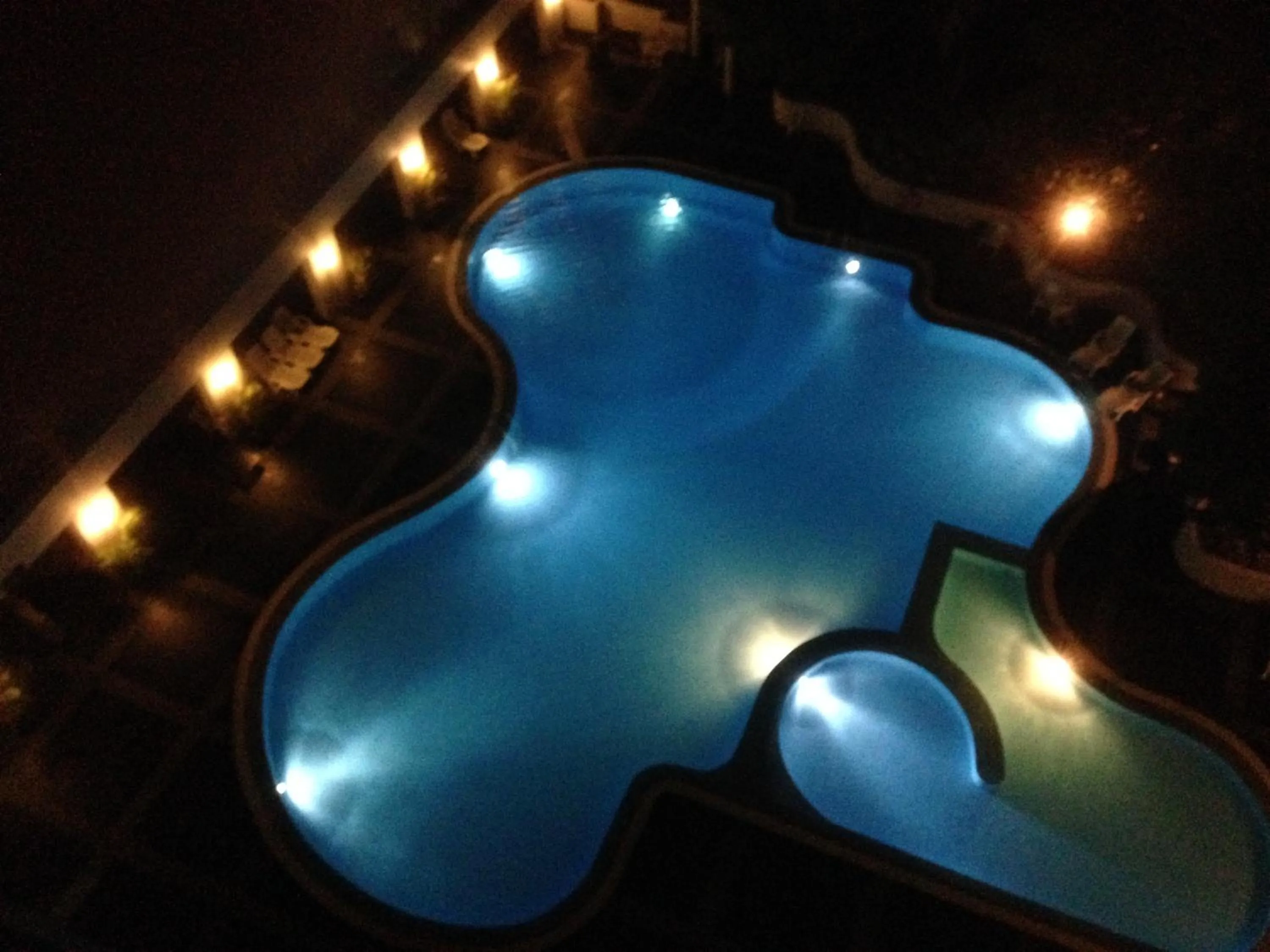 Bird's eye view in Jomtien PLAZA Condotel