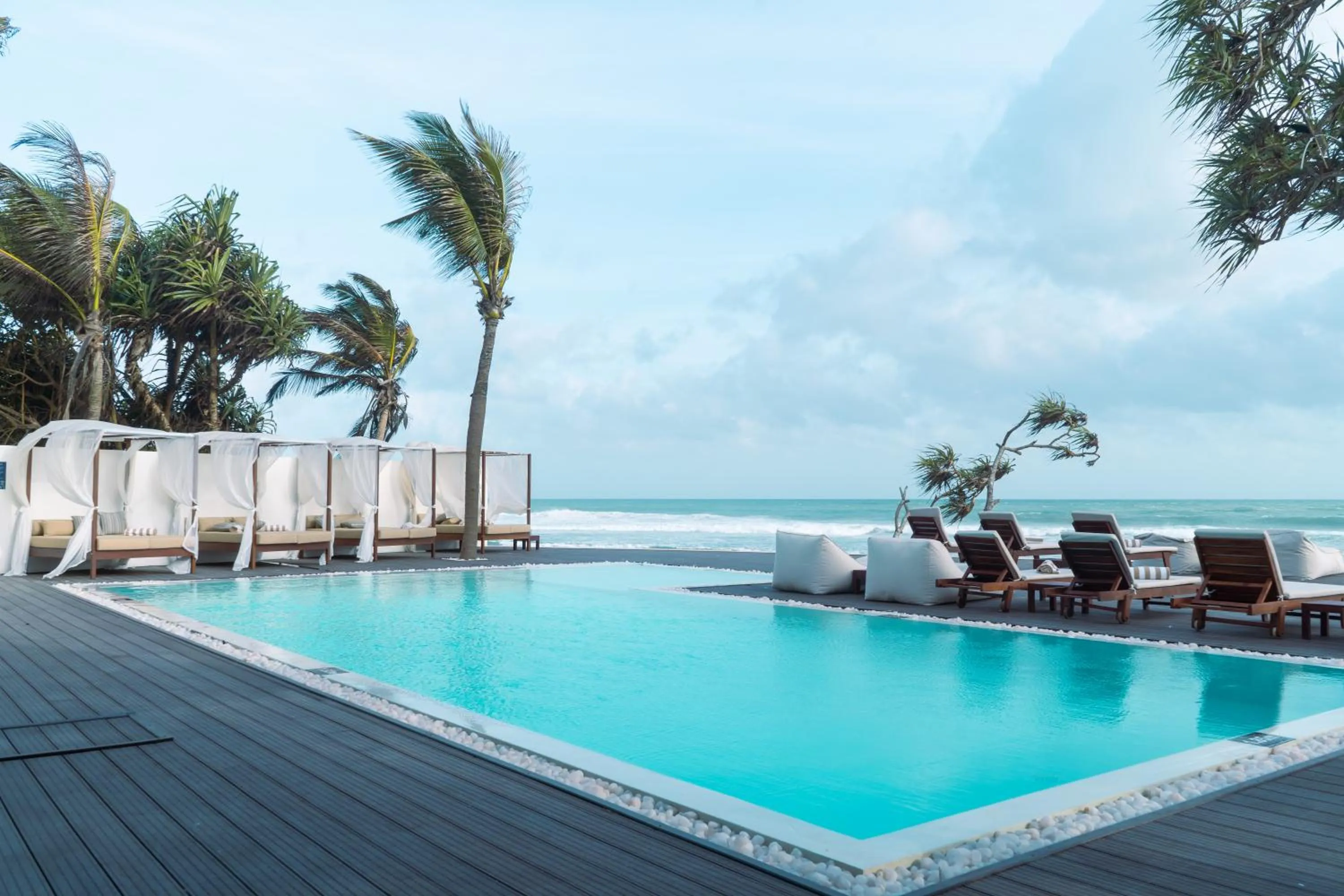 Swimming pool in Mosvold Villa