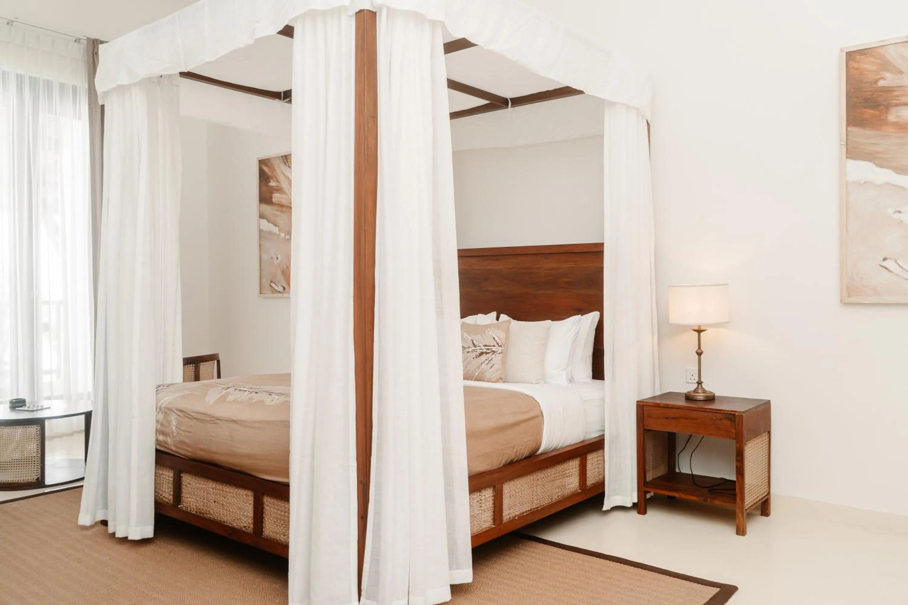 Bed in Mosvold Villa