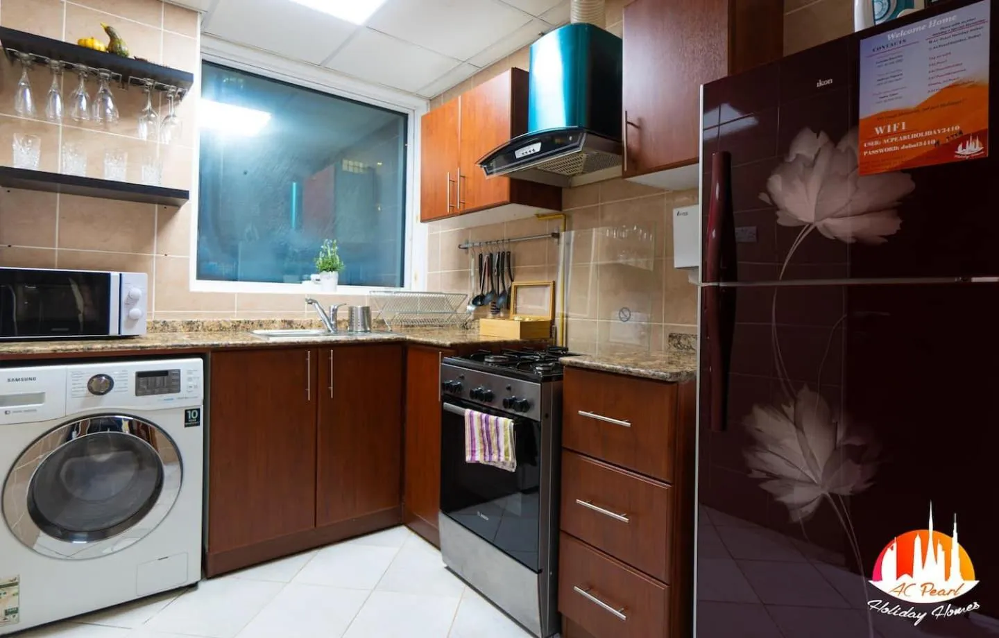 kitchen in Feel Like Home Away From Home On 34th Floor