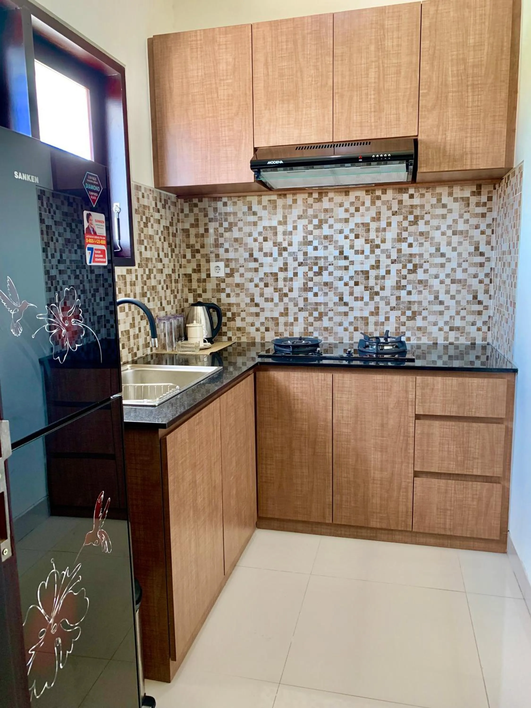 Kitchen or kitchenette in Jonsen Homestay