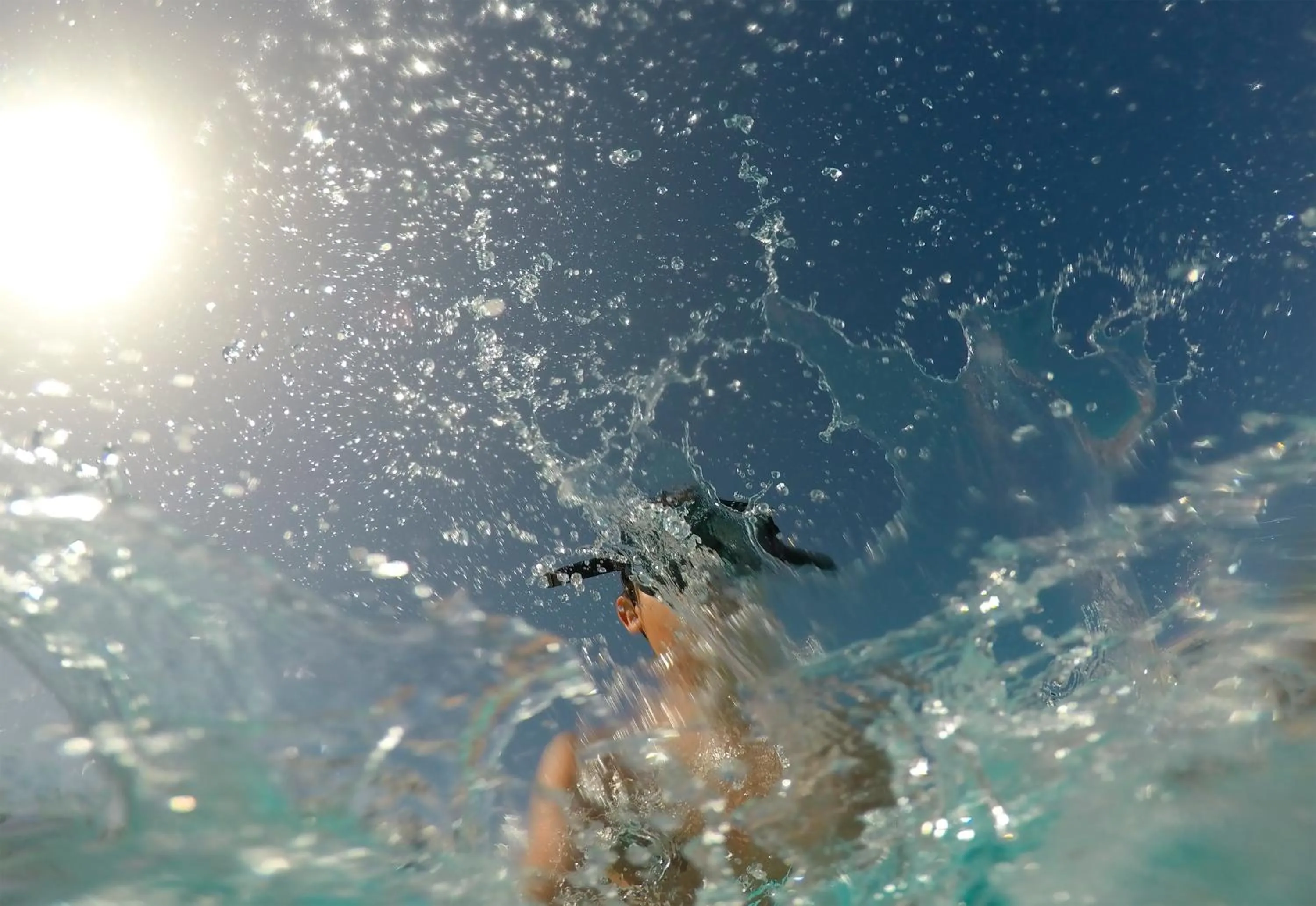 Swimming pool in Apartamentos Tisalaya