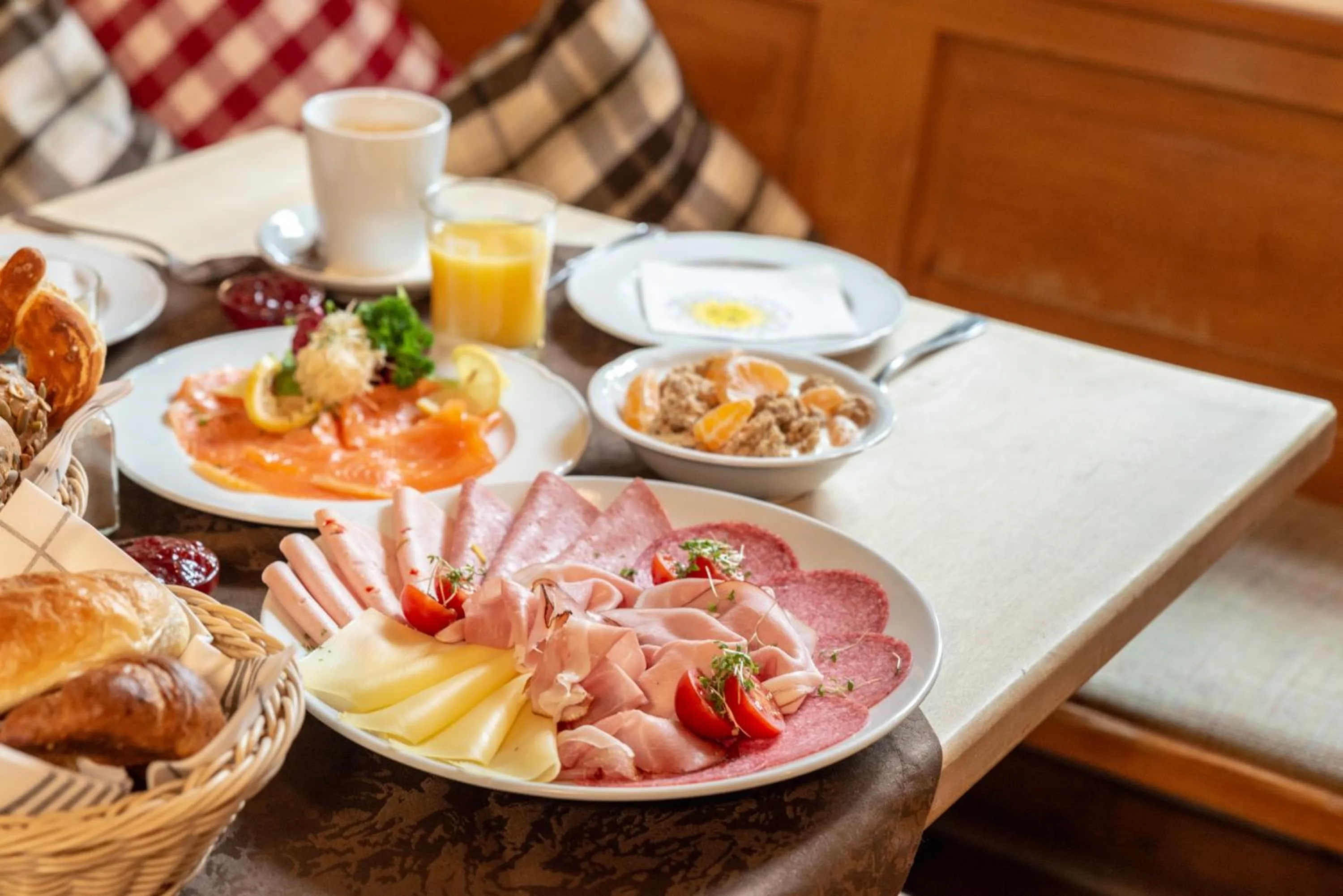 Continental breakfast in Gasthof zum Stern