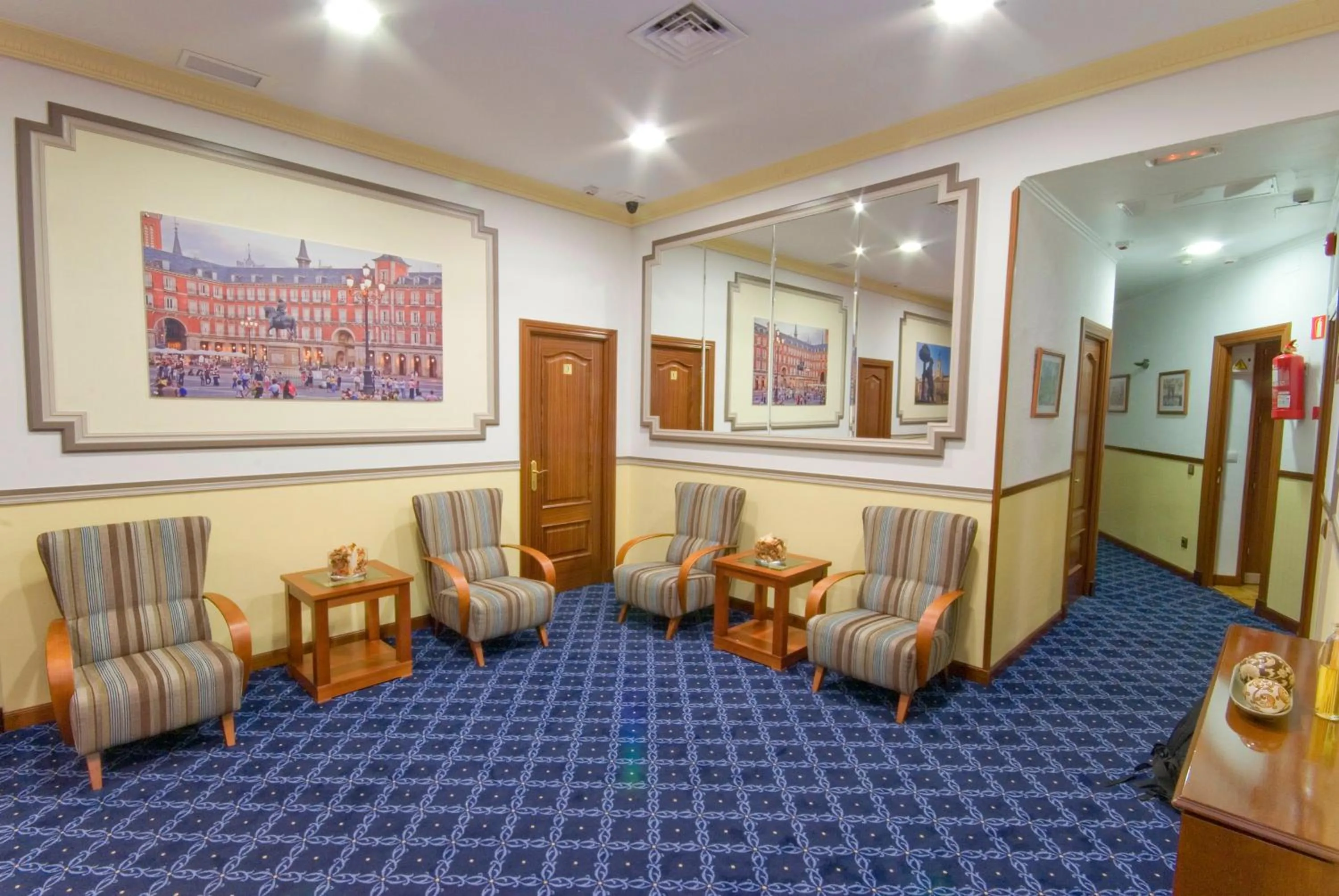 Lobby or reception in Hostal Edreira