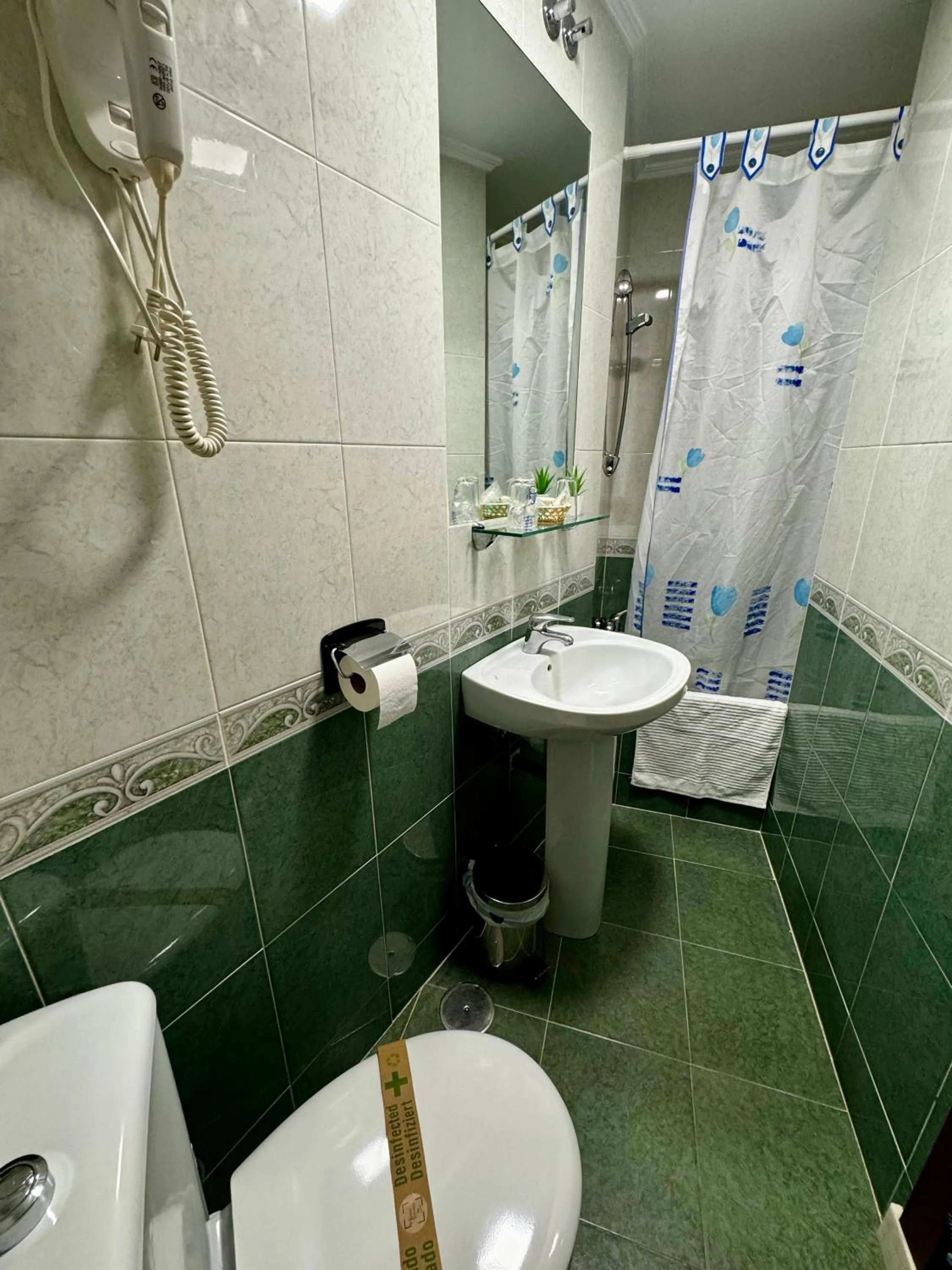 Bathroom in Hostal Edreira