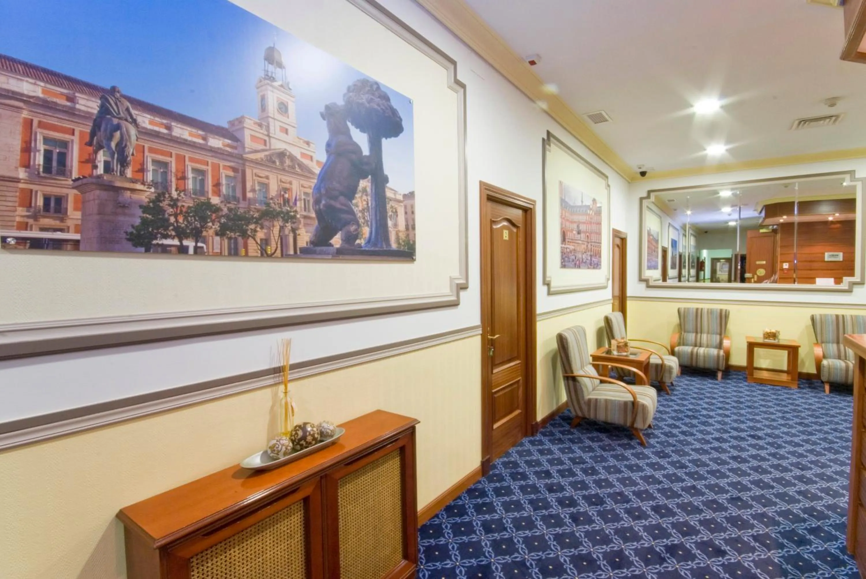 Lobby or reception in Hostal Edreira