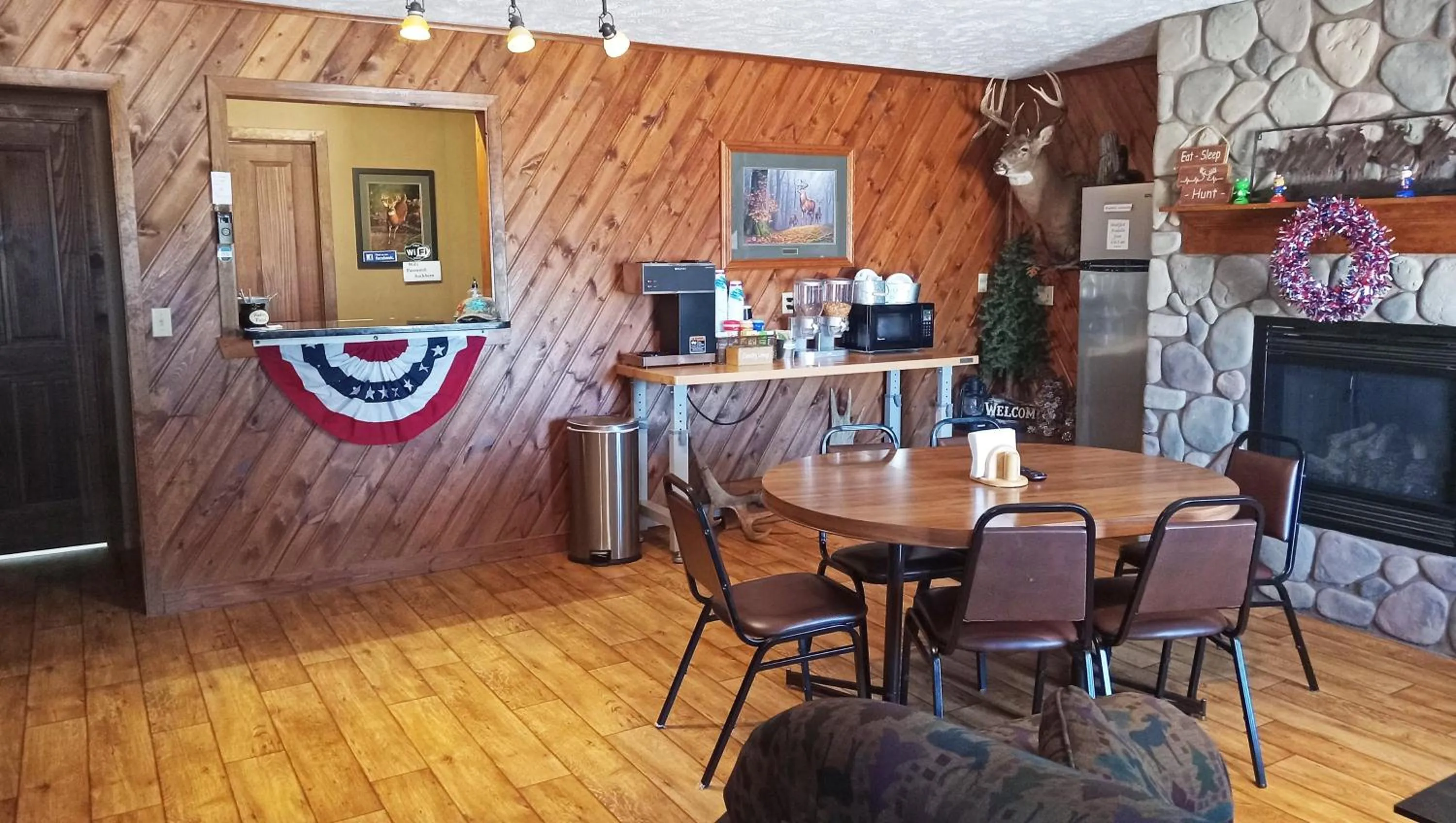 Lobby or reception in Drop Tyne Lodge