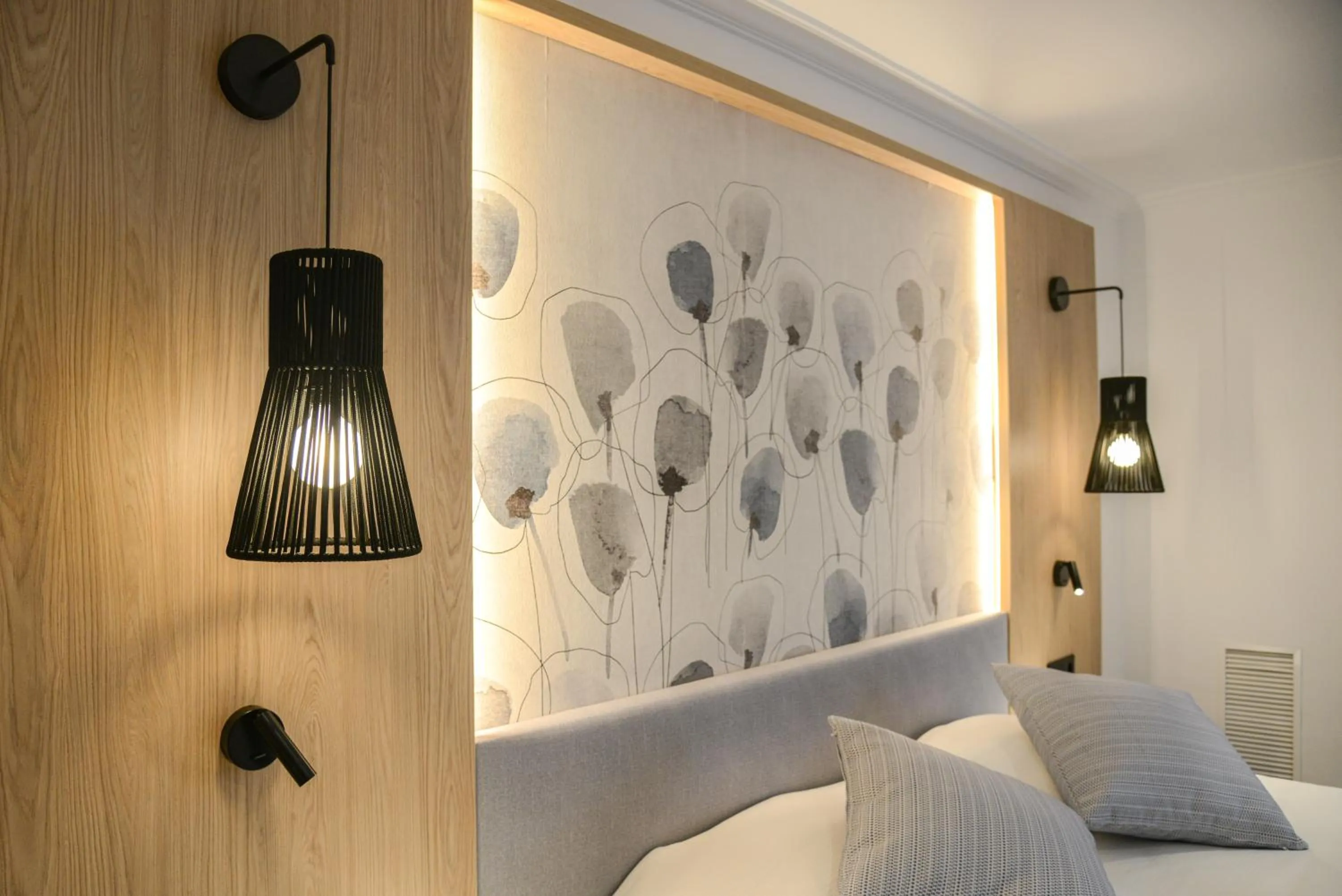 Bed in Hotel Capricho