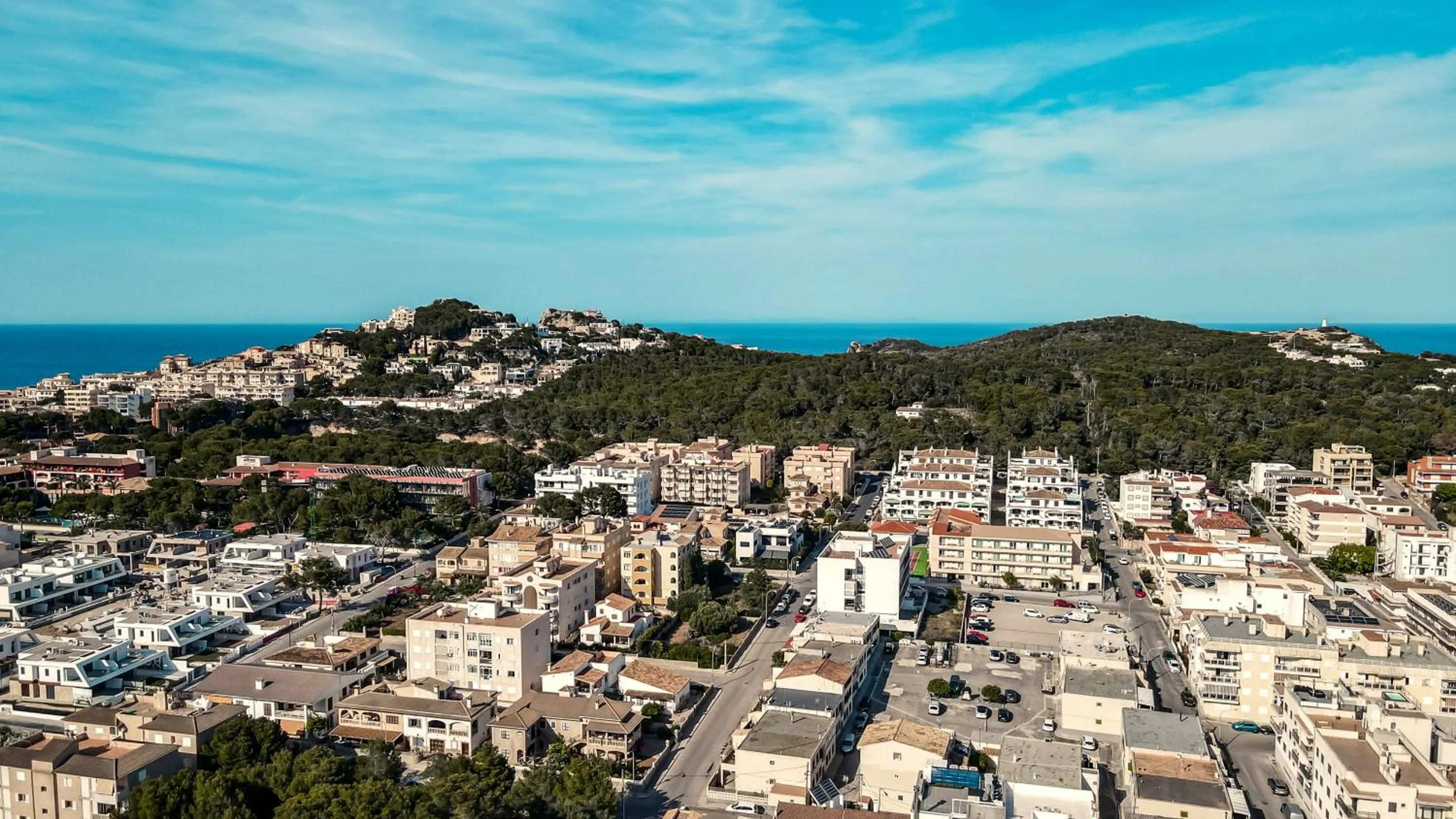 Bird's eye view in Hotel Capricho