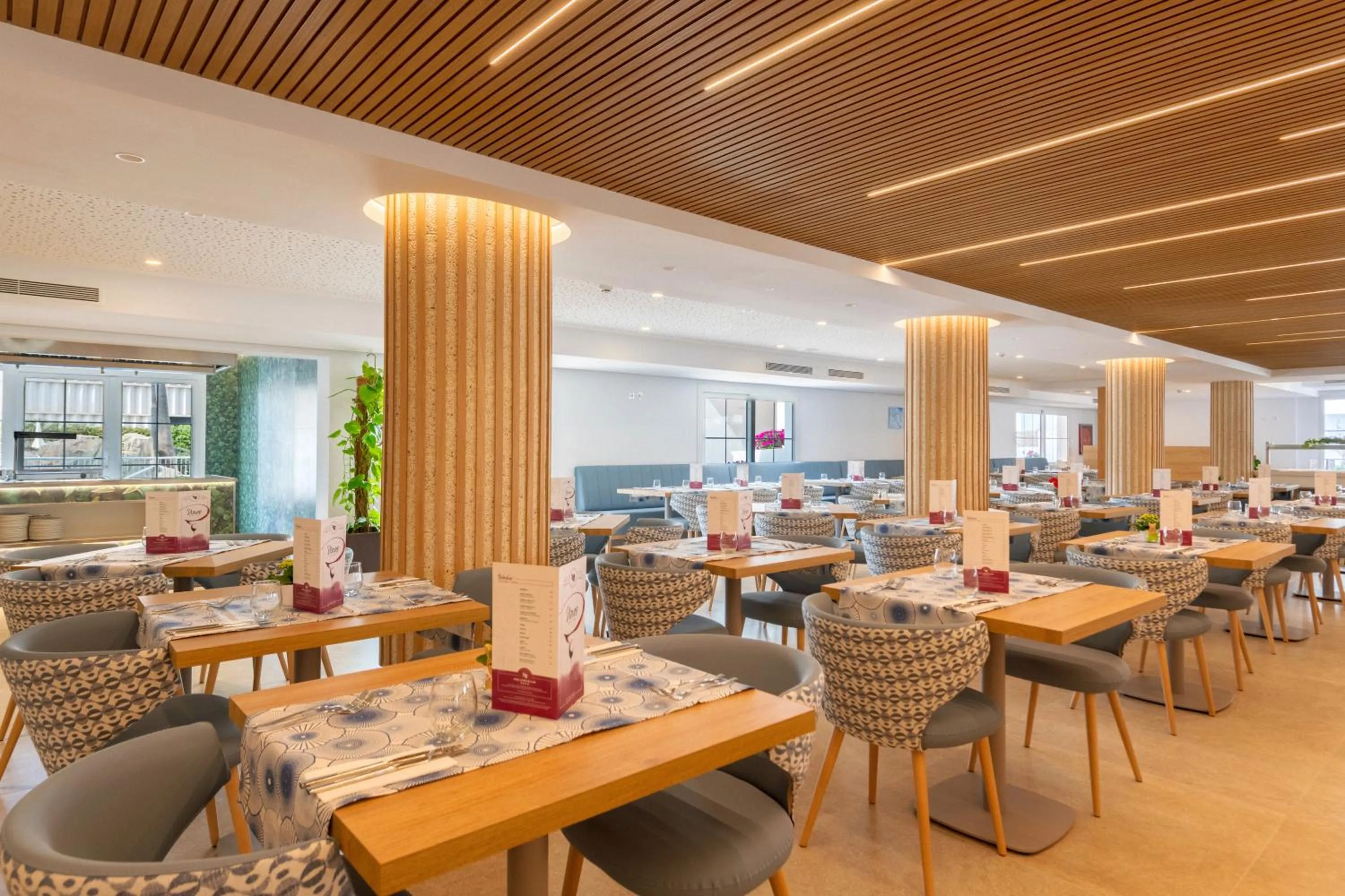 Dining area in Hotel Capricho