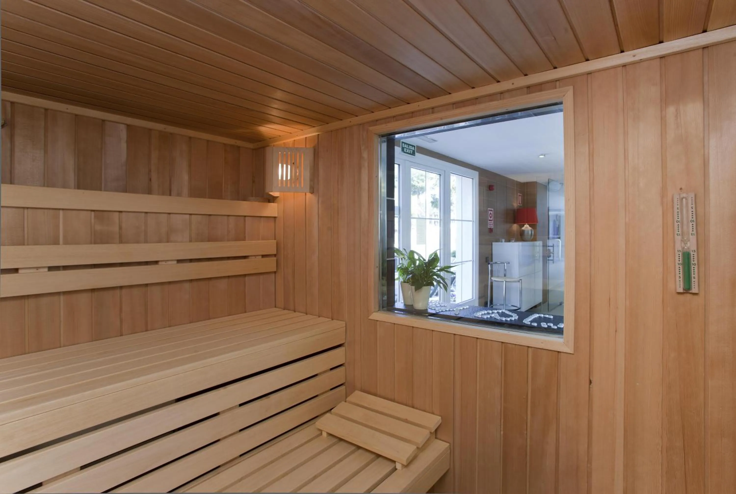 Sauna in Hotel Capricho