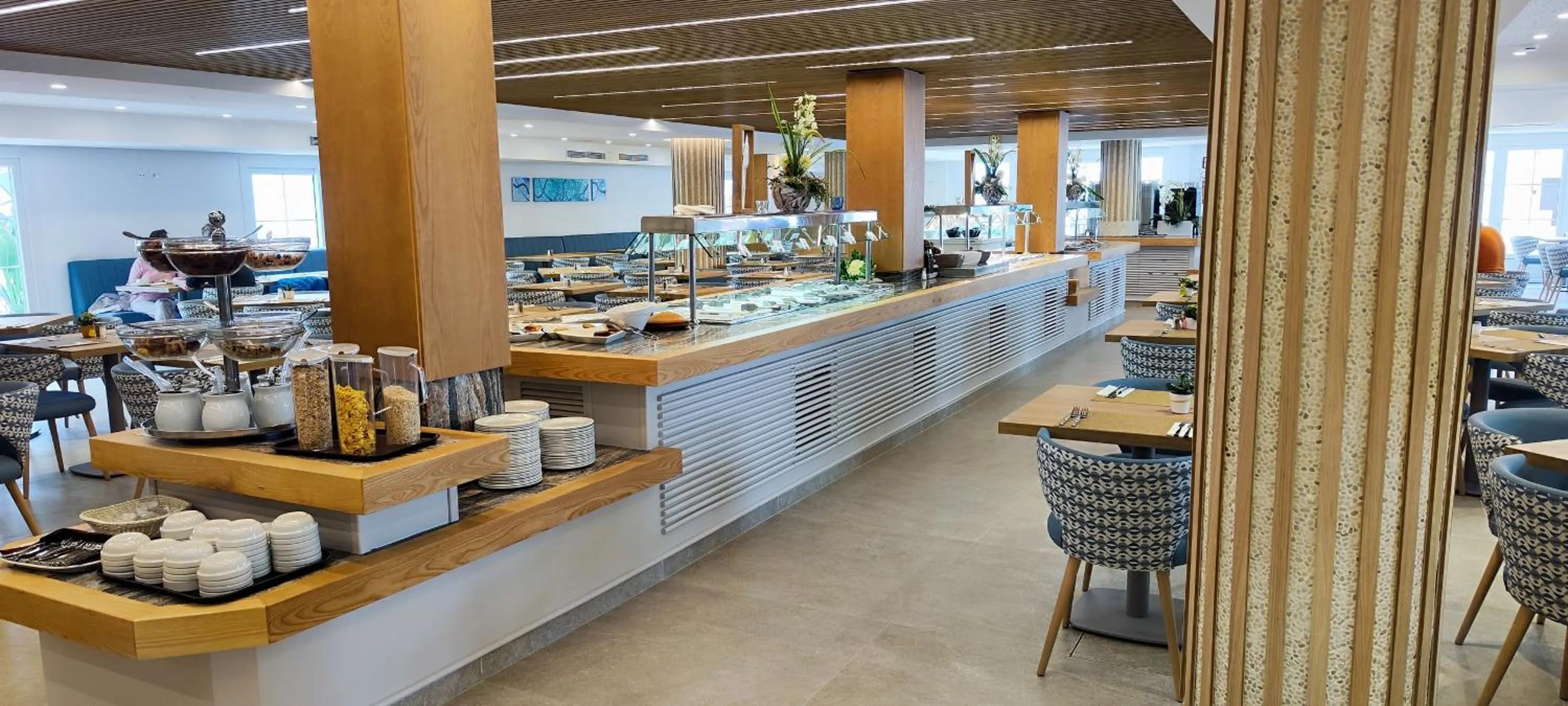 Dining area in Hotel Capricho