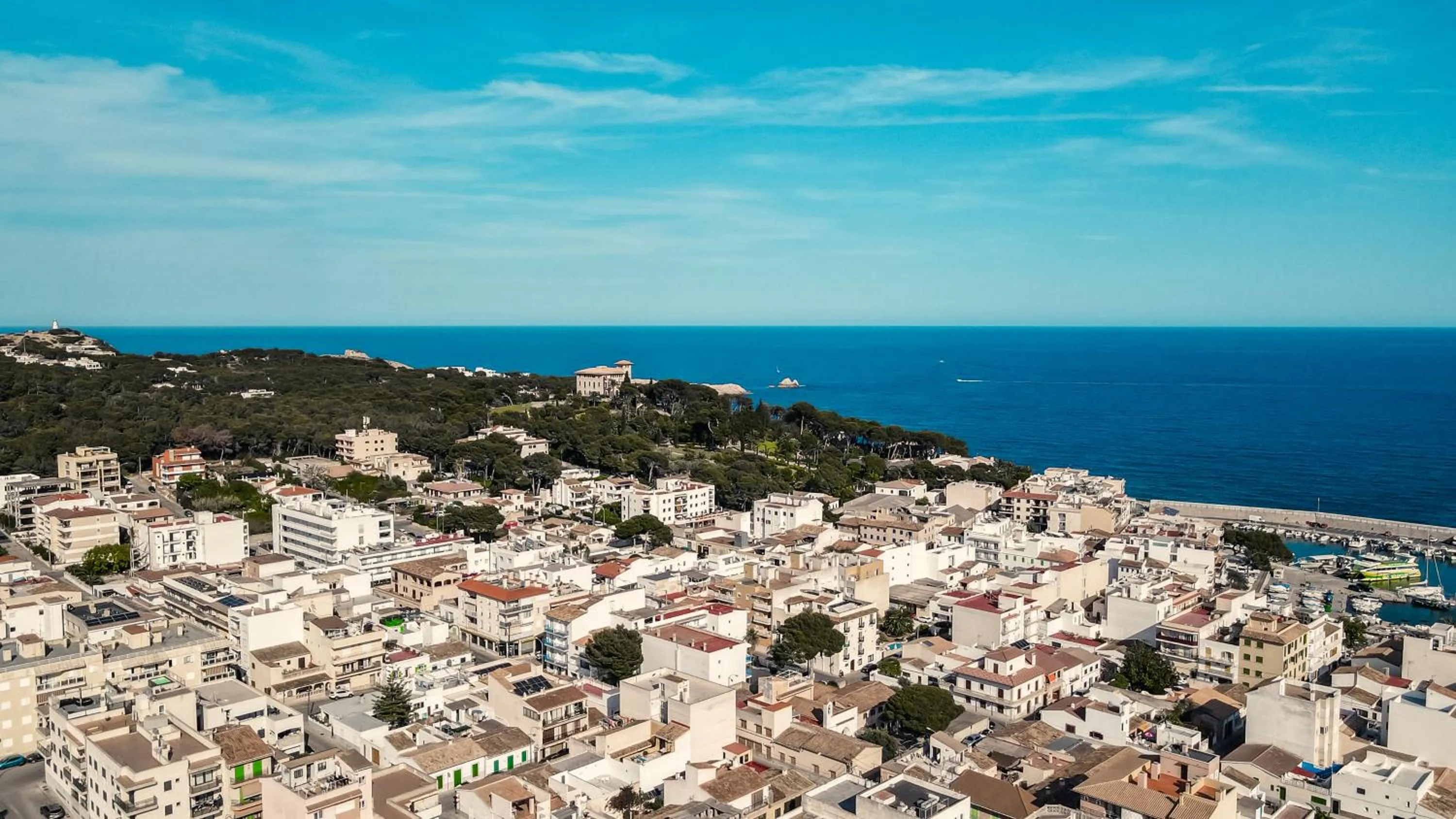 Bird's eye view in Hotel Capricho