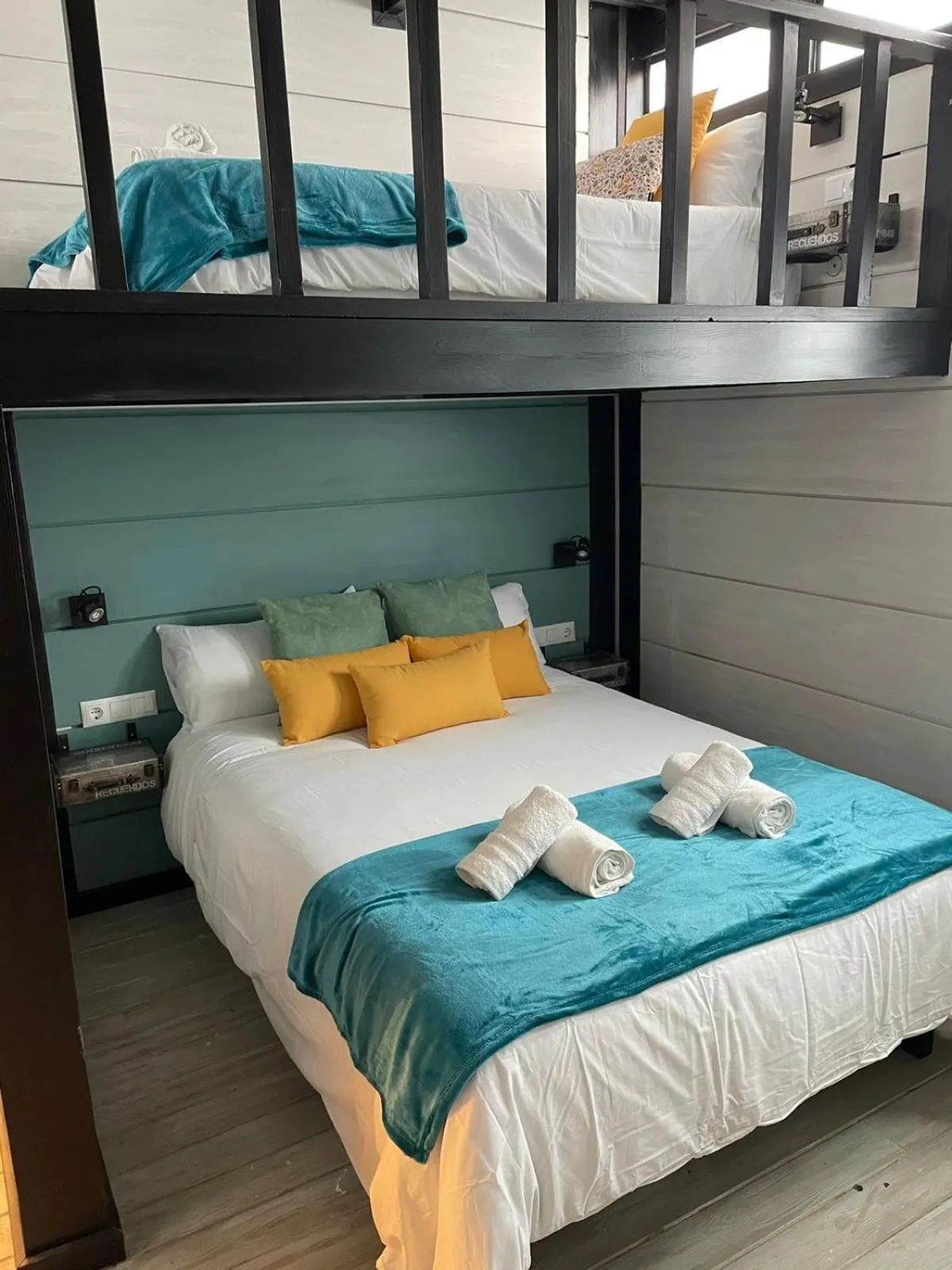 Bedroom, Bed in Villa Palma