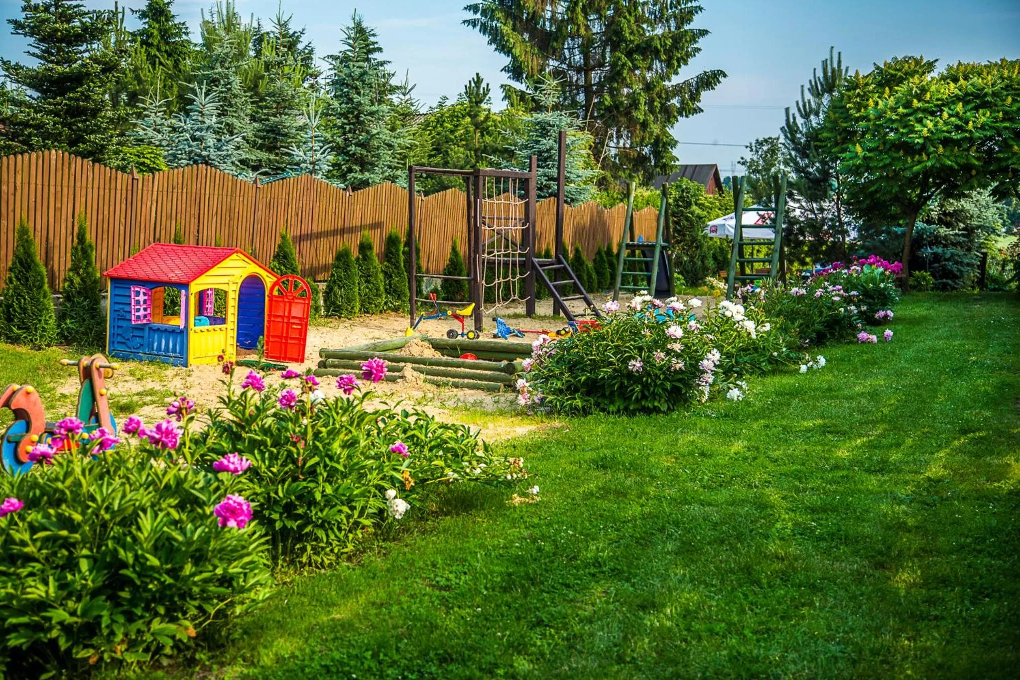 Children play ground in Zajazd Pod Gwiazdami