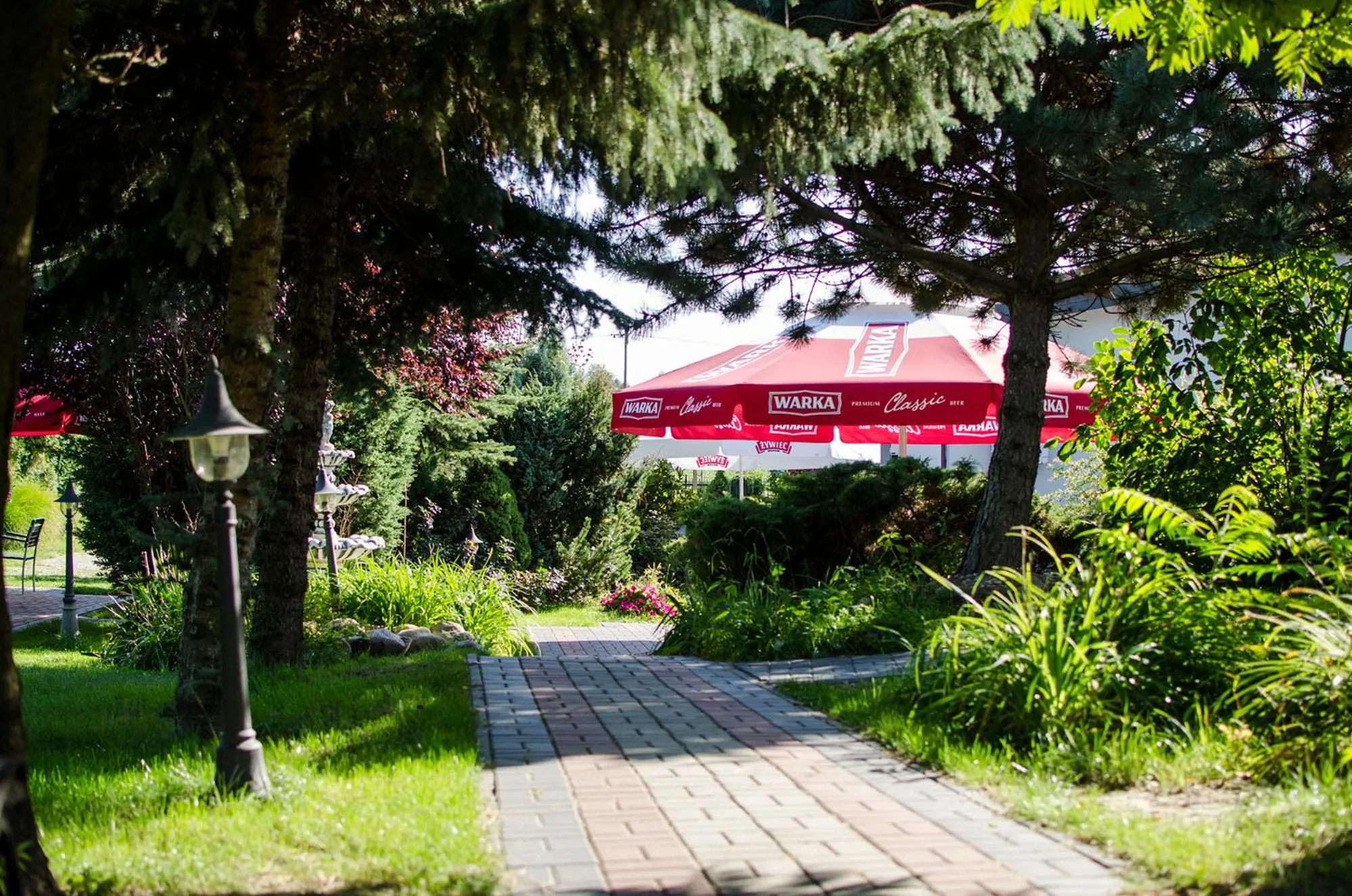 Garden in Zajazd Pod Gwiazdami