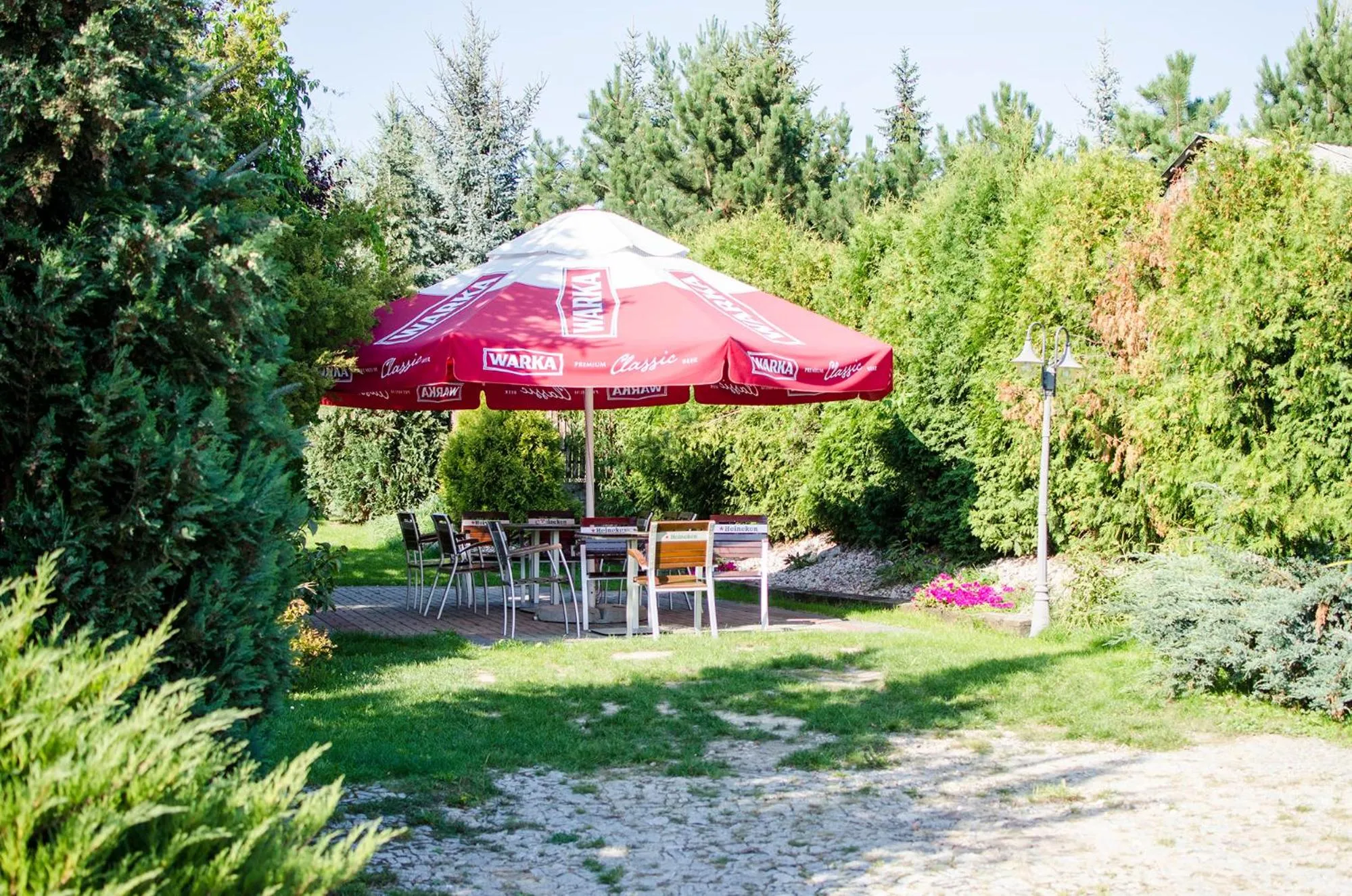 Garden in Zajazd Pod Gwiazdami